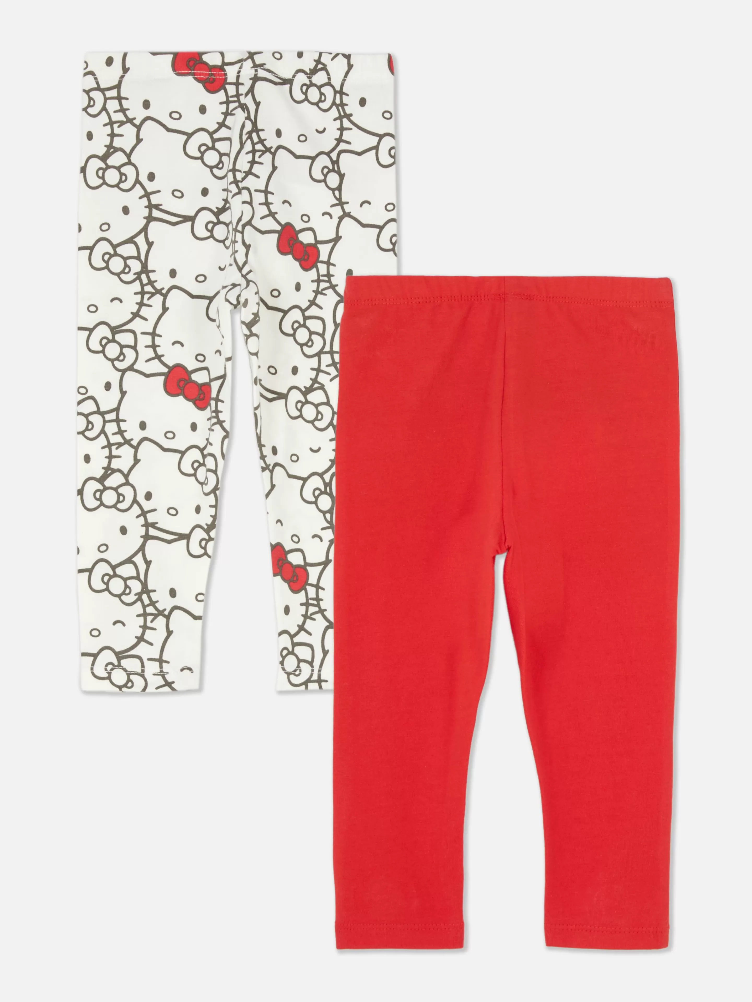 Primark Hosen Und Leggings | „Hello Kitty“ Leggings Zum 50. Jubiläum, 2er-Pack Rot