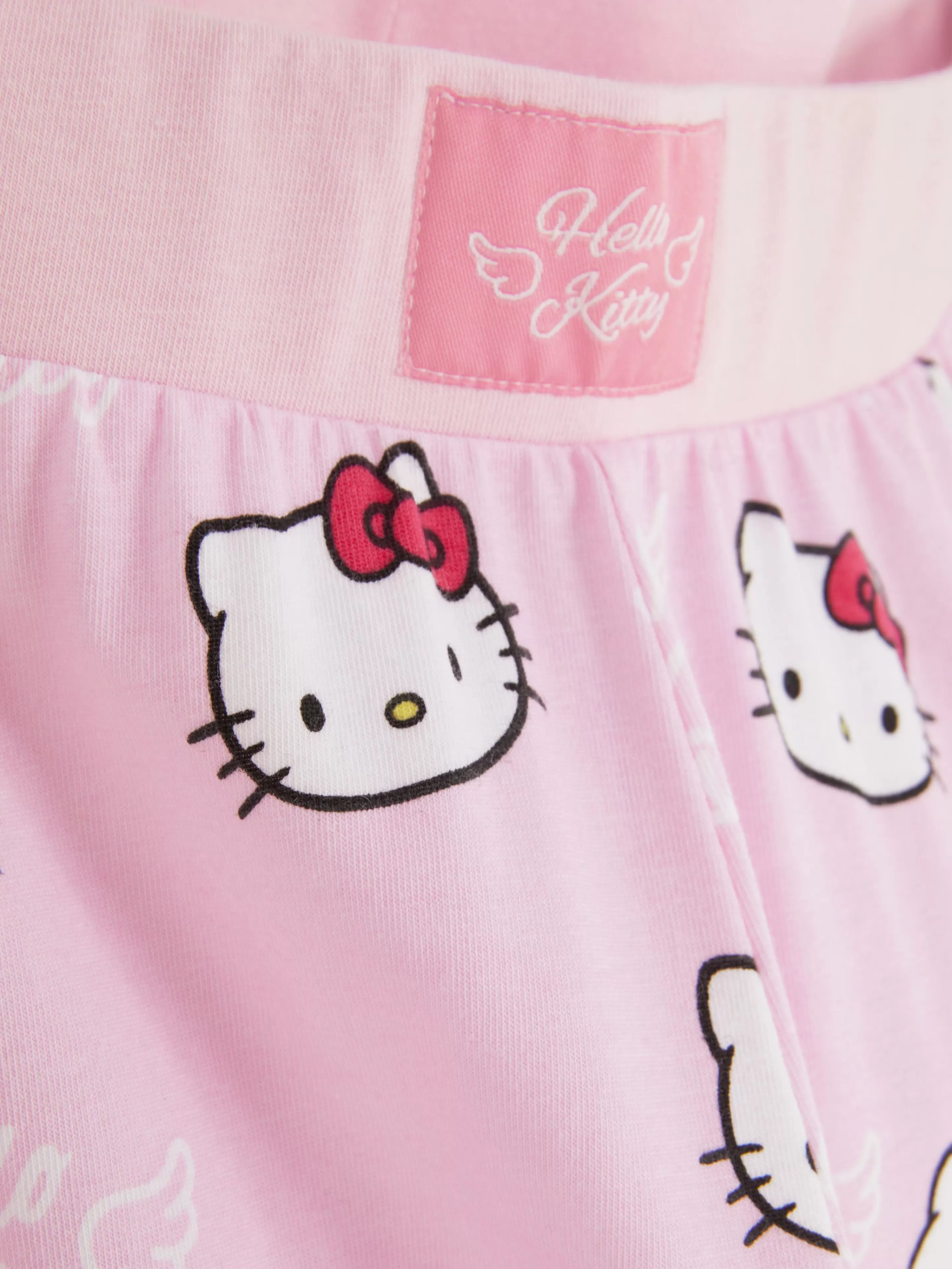 Primark Schlafanzughosen | „Hello Kitty“ Schlafanzughose Mit Weitem Beinschnitt Rosa