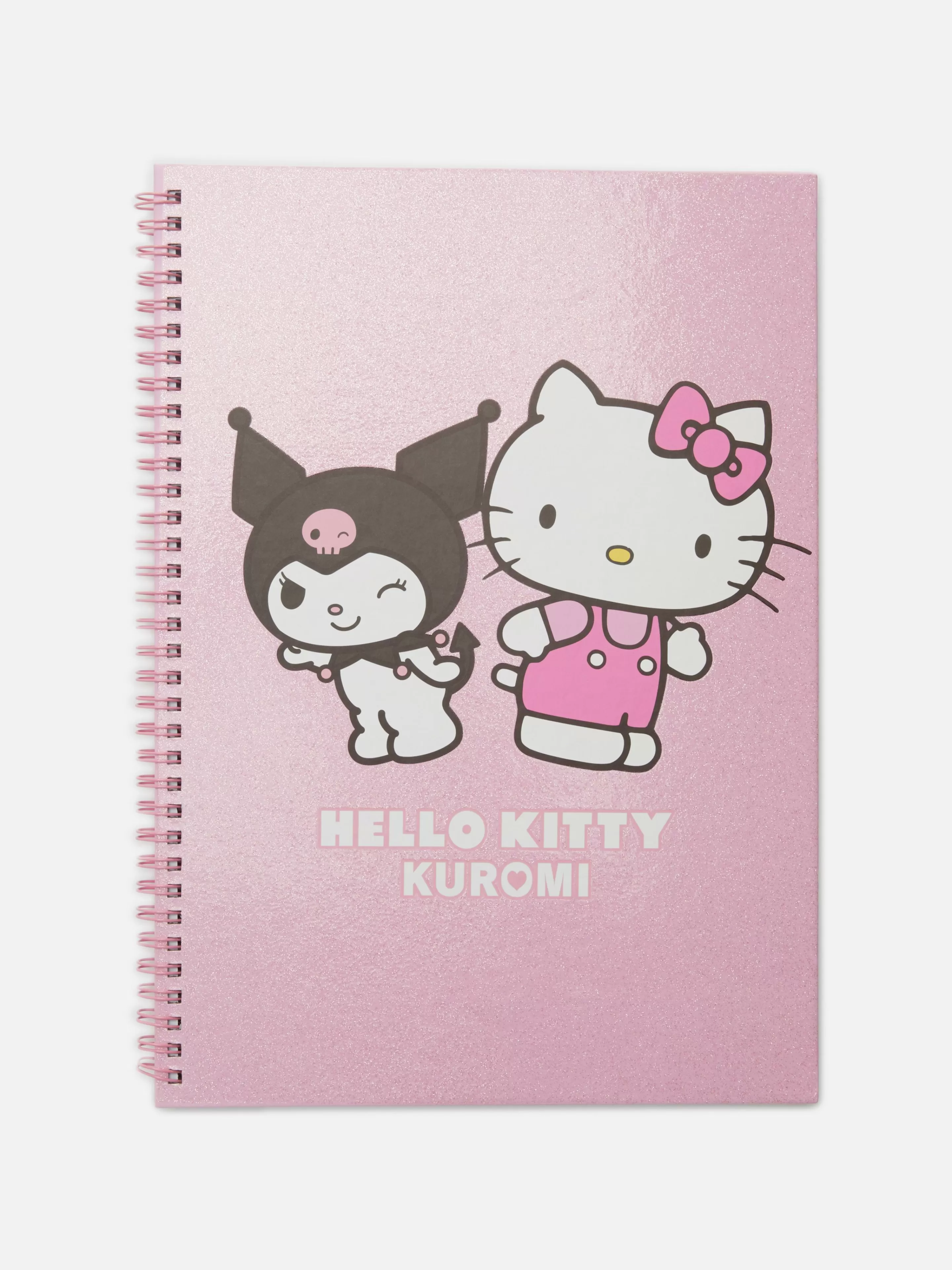 Primark Notizbücher | „Hello Kitty Und Kuromi“ A4-Notizbuch Rot