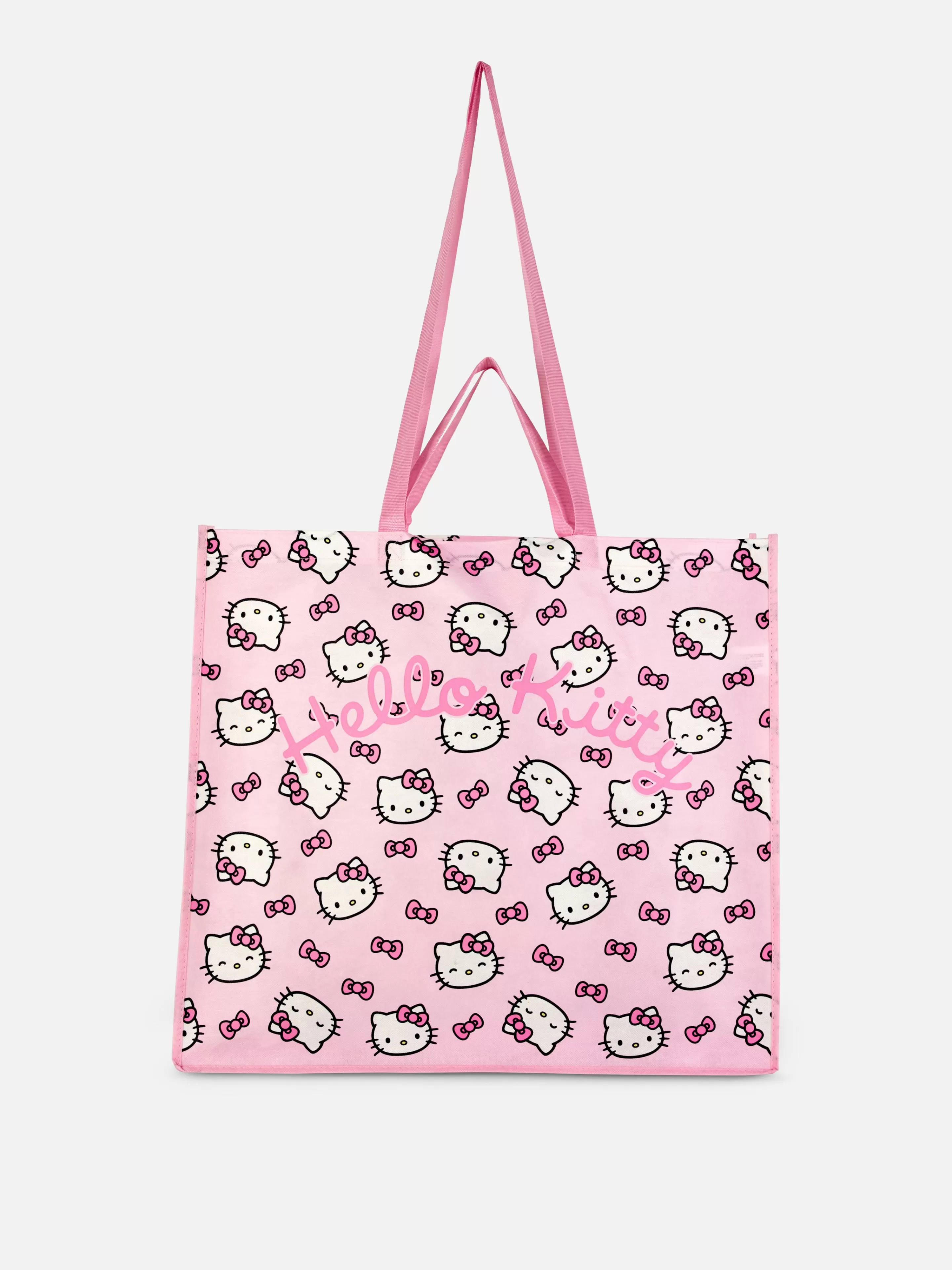 Primark Reiseaccessoires | „Hello Kitty“ XL-Tragetasche Rosa