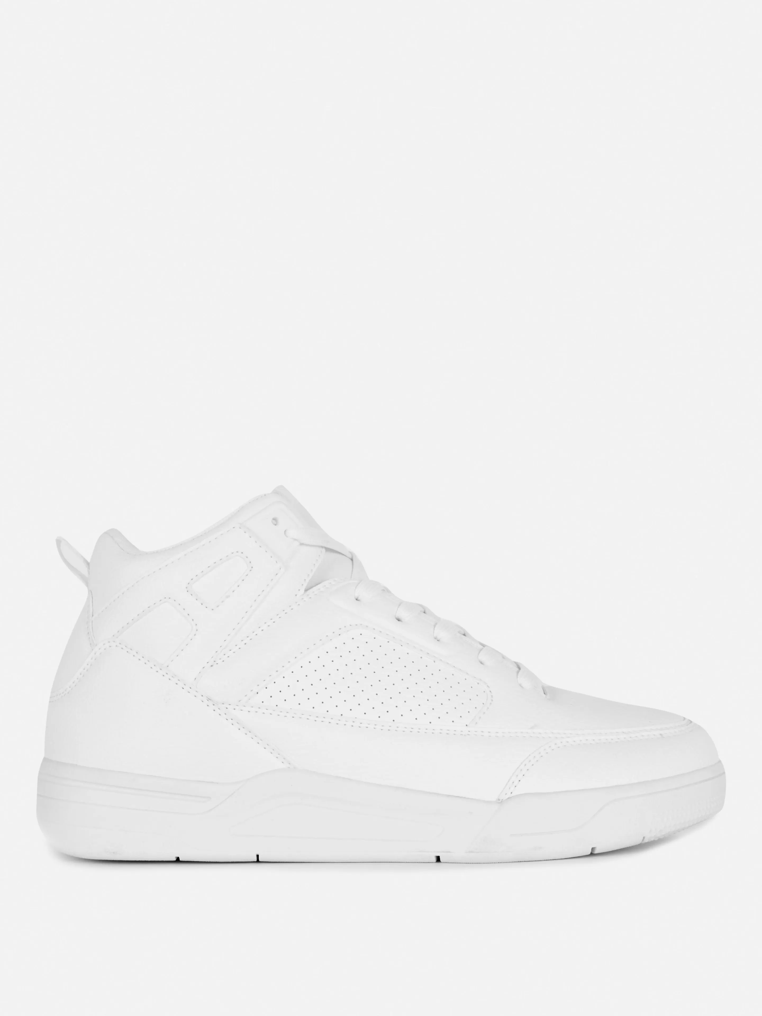 Primark Sneakers | High-Top-Basketball-Sneaker Weiß