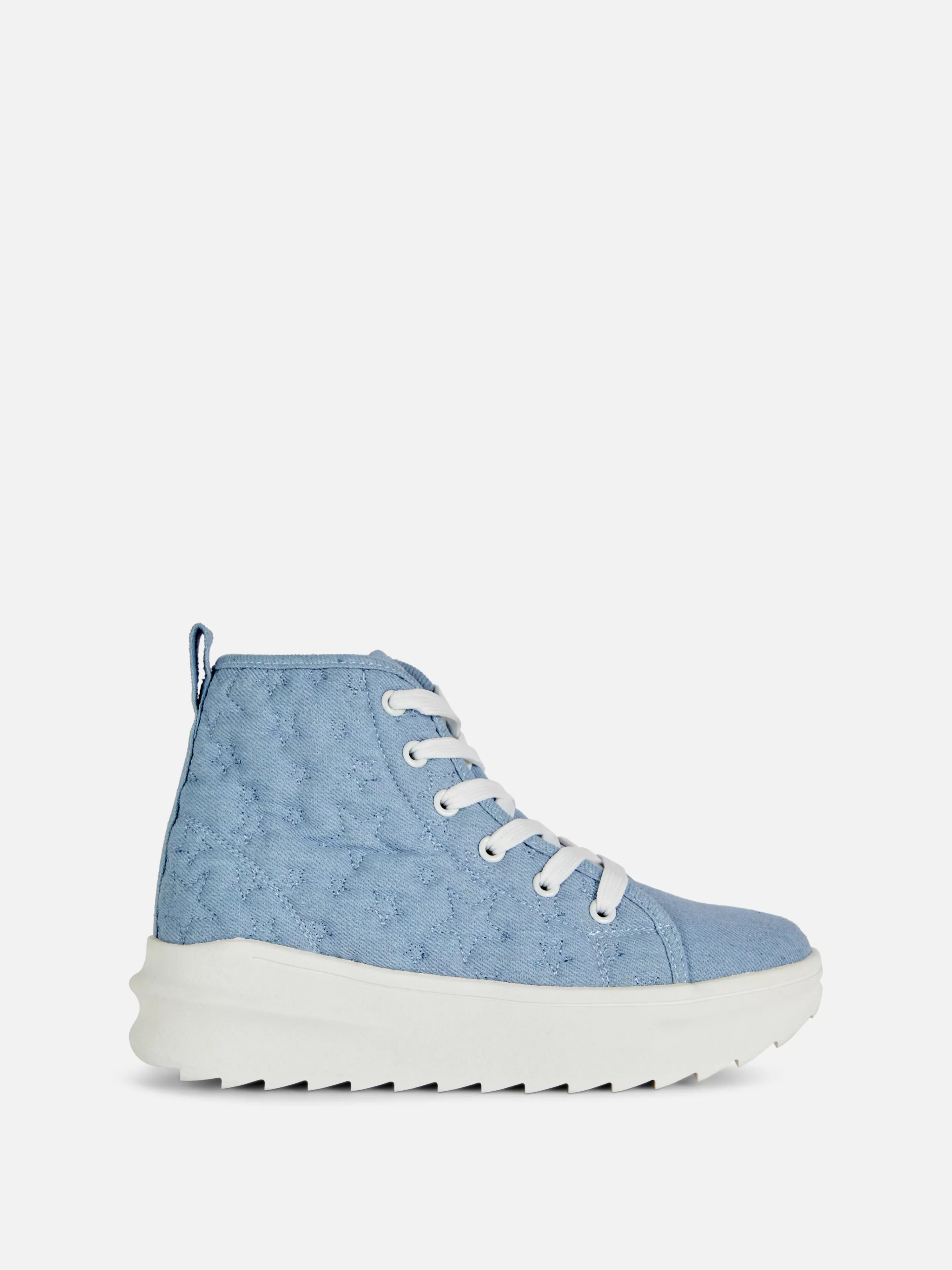 Primark Sneakers | High-Top-Sneaker Mit Dicker Sohle Und Sternenmuster Multi