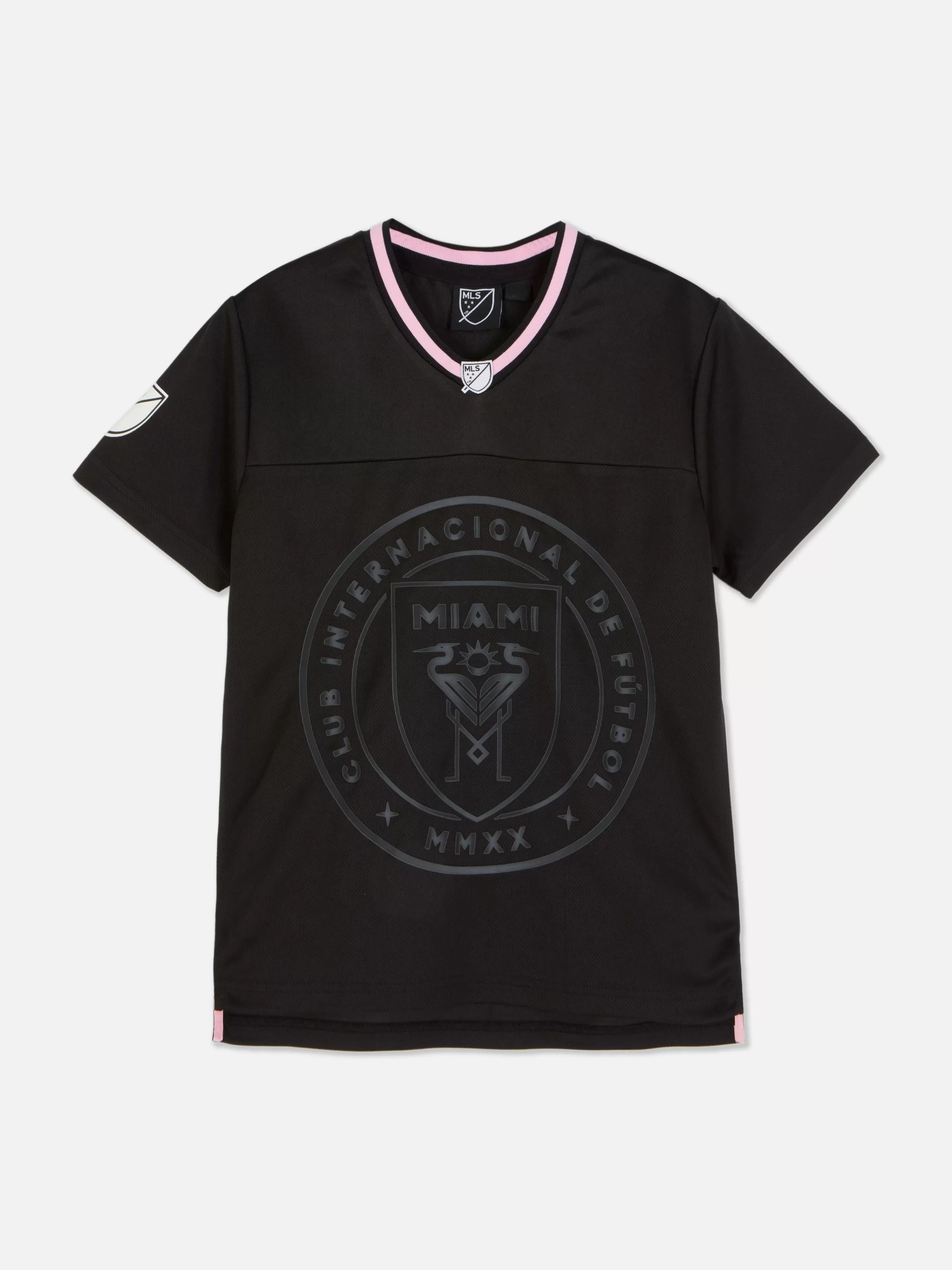 Primark Tops Und T-Shirts | „Inter Miami“ Fußballtrikot Für Kinder Schwarz