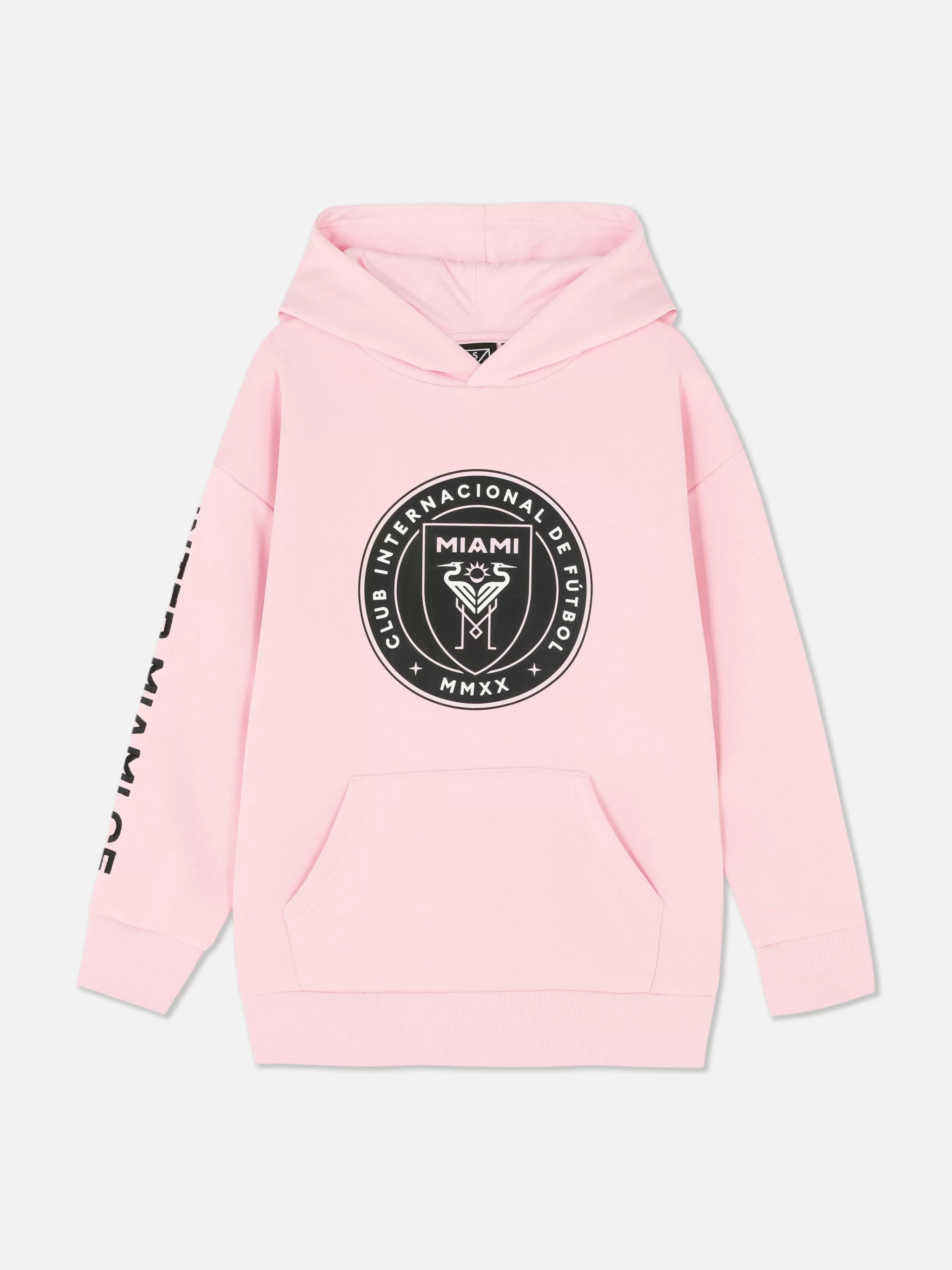 Primark Hoodies Und Sweatshirts | „Inter Miami“ Hoodie Mit Grafik Rosa