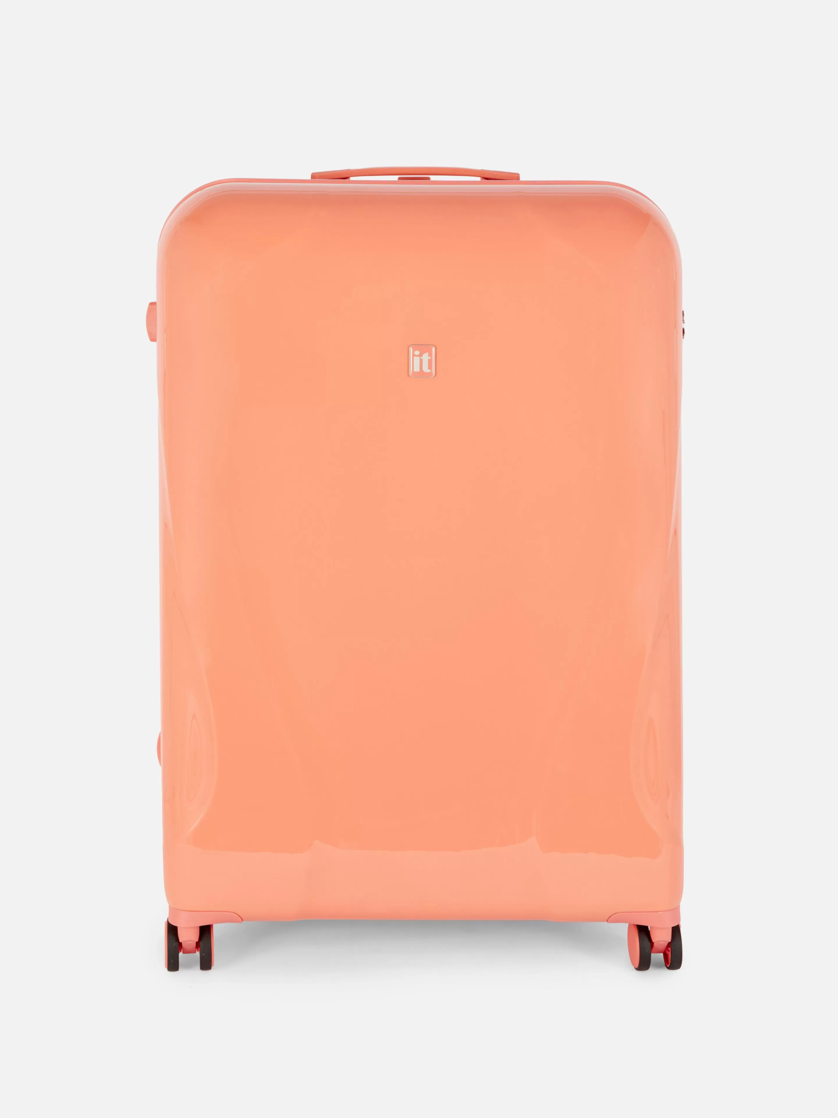 Primark Koffer Und Reisegepäck | „it Luggage“ Hartschalenkoffer Mit 8 Rädern Korallenrot