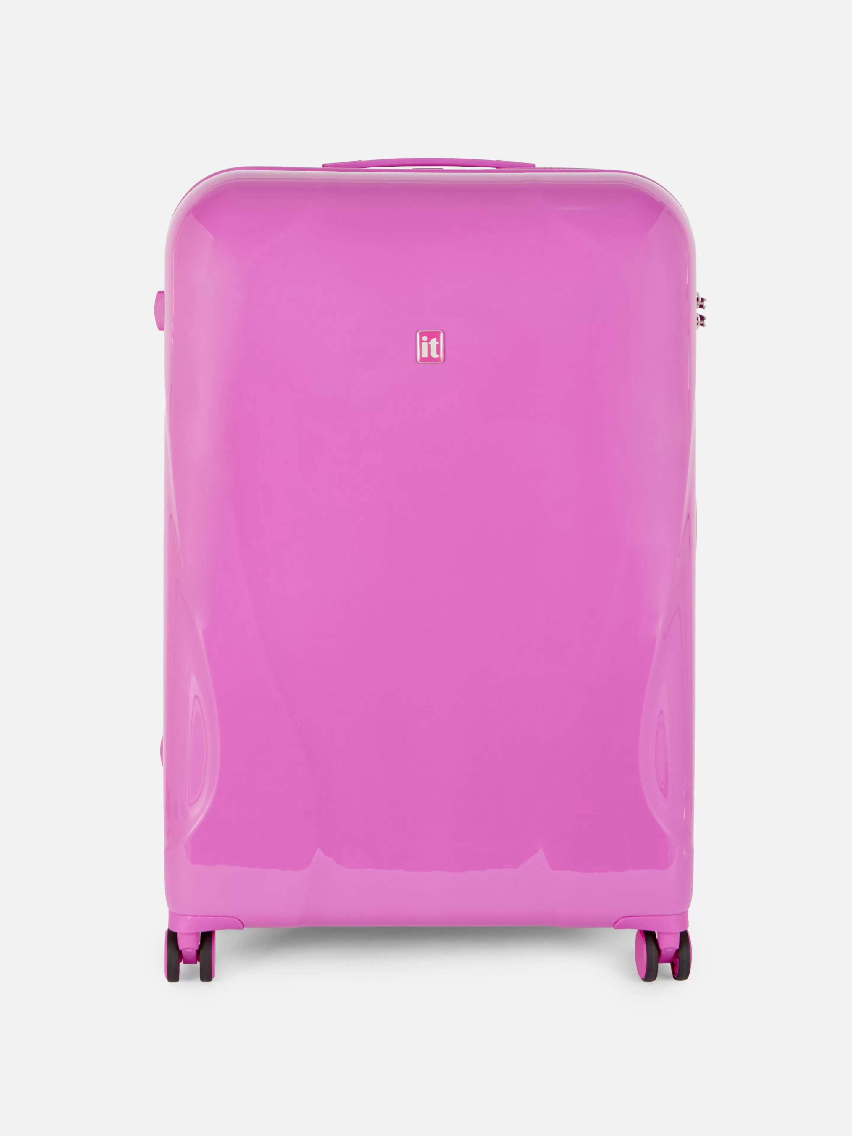 Primark Koffer Und Reisegepäck | „it Luggage“ Hartschalenkoffer Mit 8 Rädern Violett