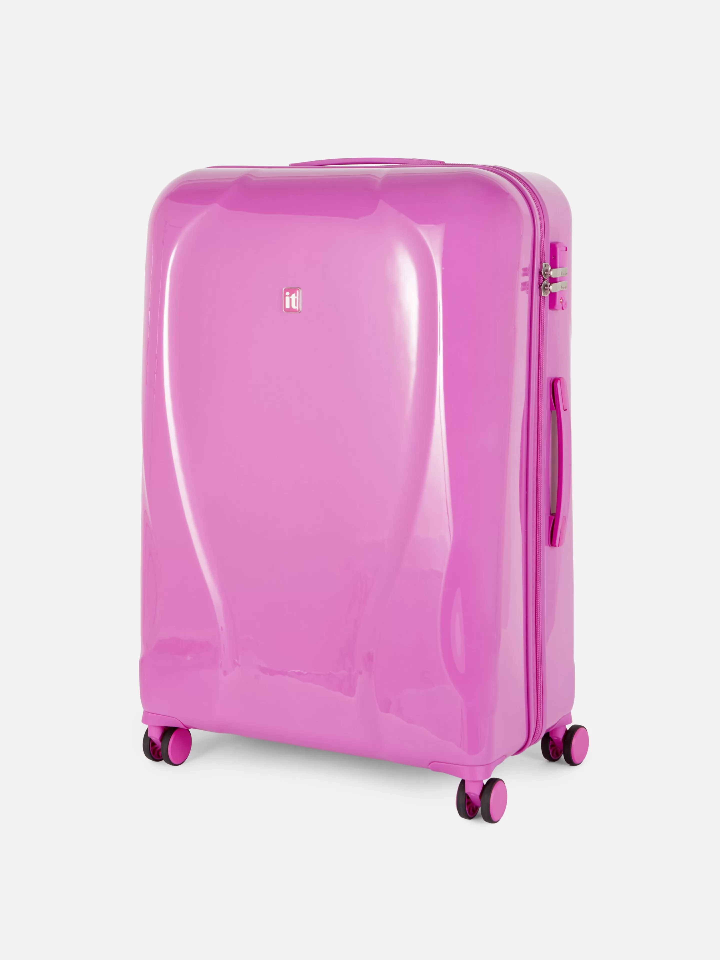 Primark Koffer Und Reisegepäck | „it Luggage“ Hartschalenkoffer Mit 8 Rädern Violett