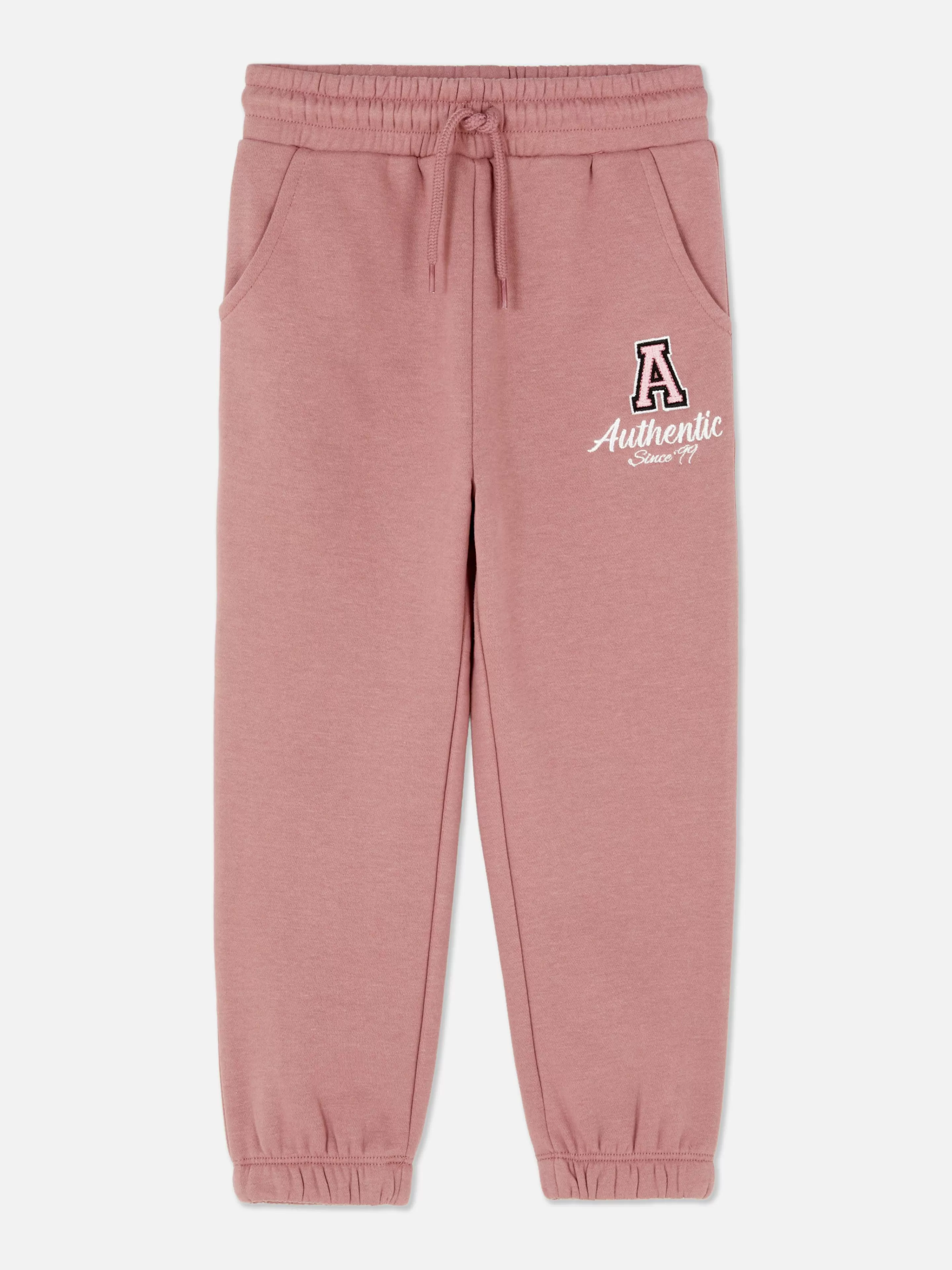 Primark Jogginghosen | Jersey-Jogginghose Im College-Stil Rosa