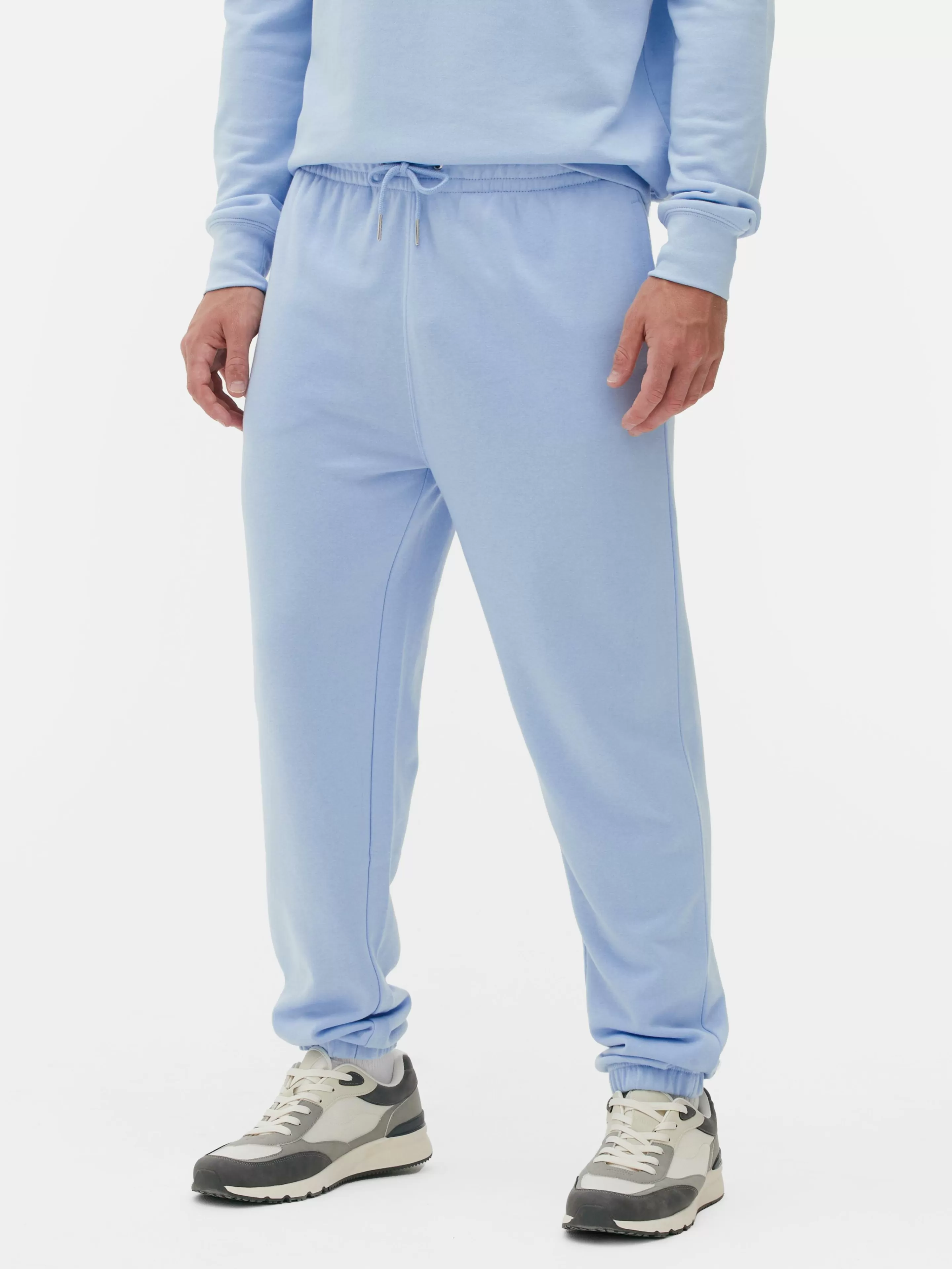 Primark Jogginghosen | Jogginghose Mit Bündchen Und Kordelzug Hellblau