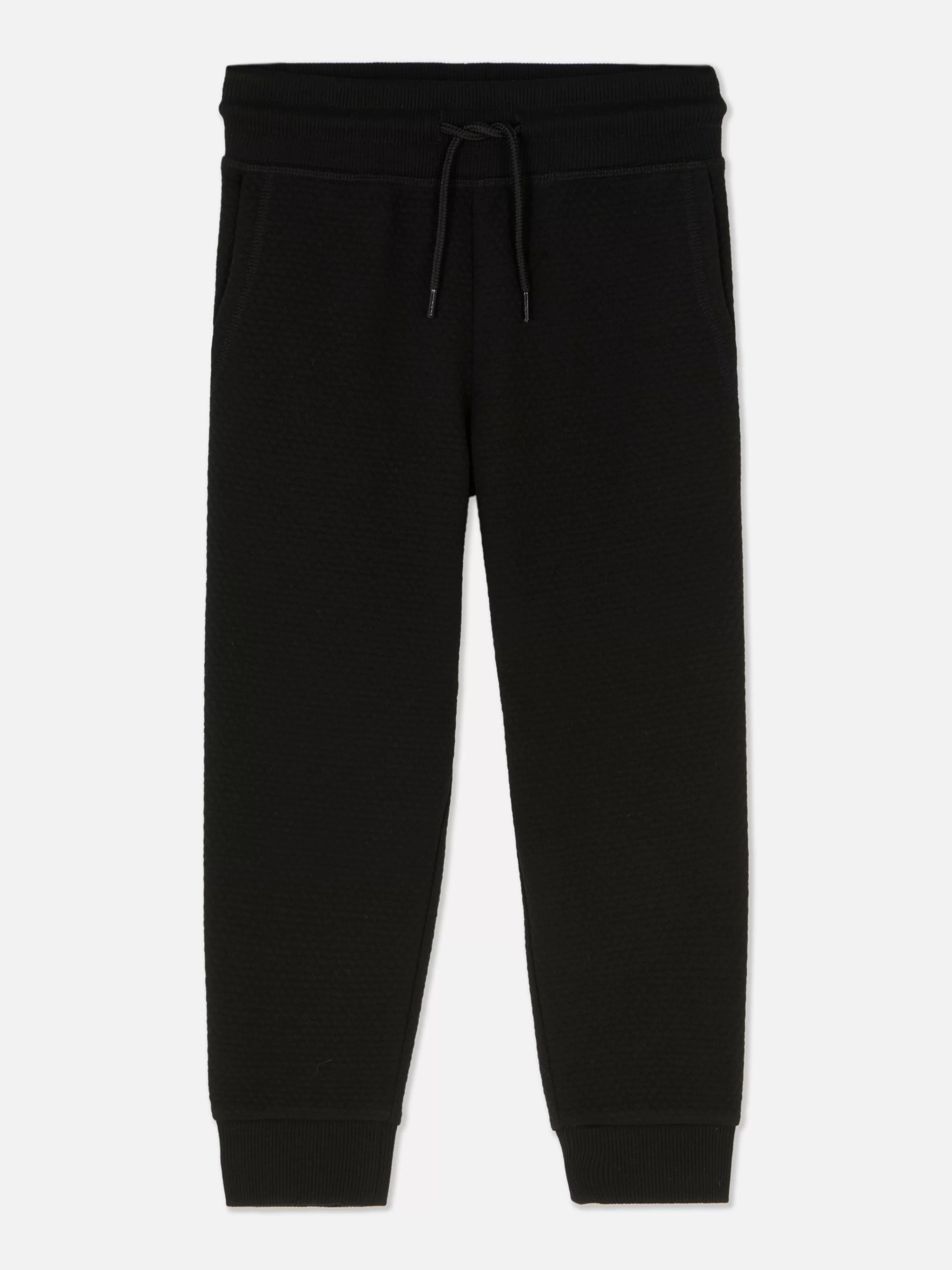 Primark Jogginghosen | Jogginghose Mit Geometrischer Struktur Schwarz