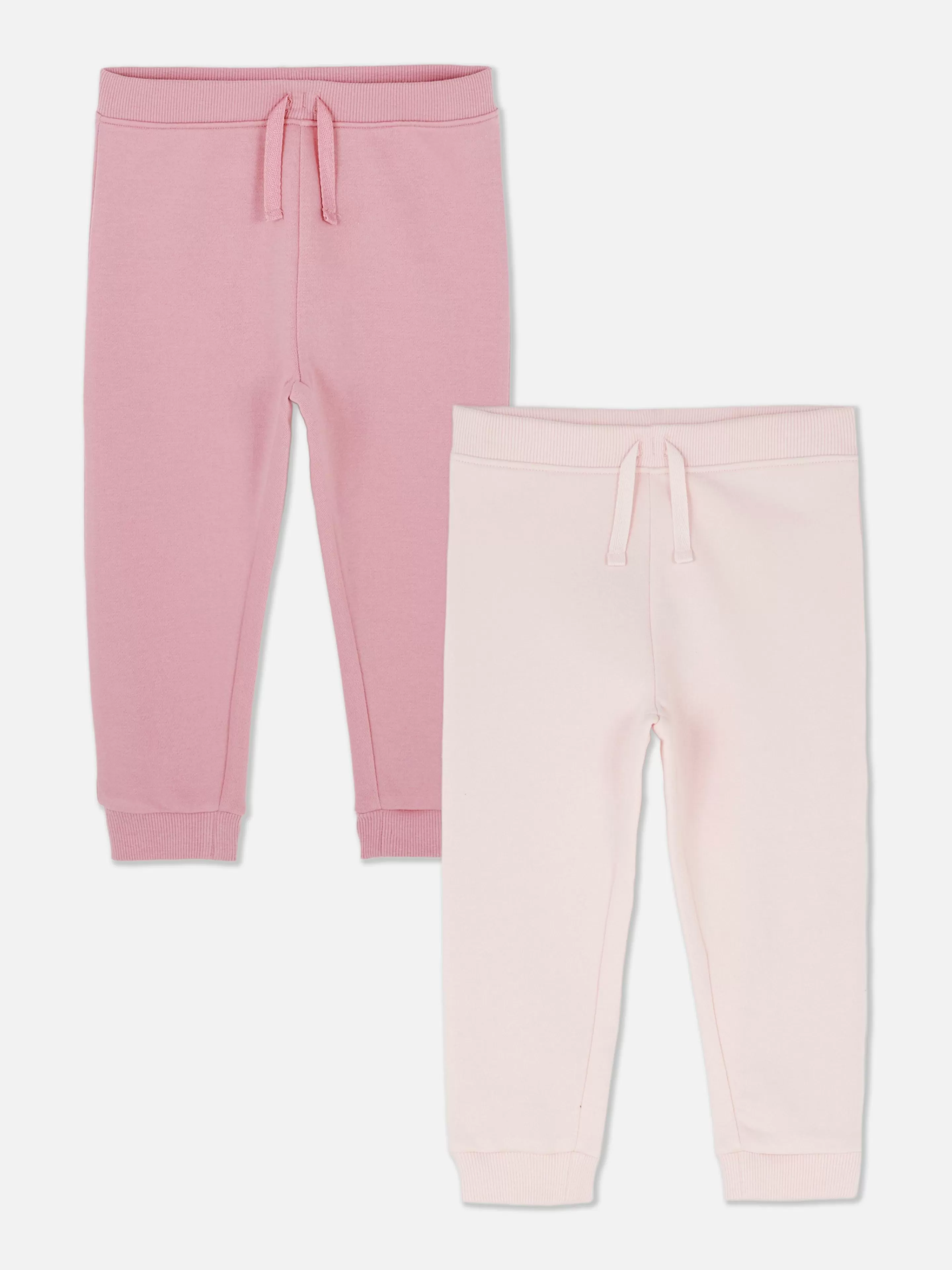 Primark Hosen Und Leggings | Jogginghosen Mit Kordelzug Und Bündchen, 2er-Pack Rosa