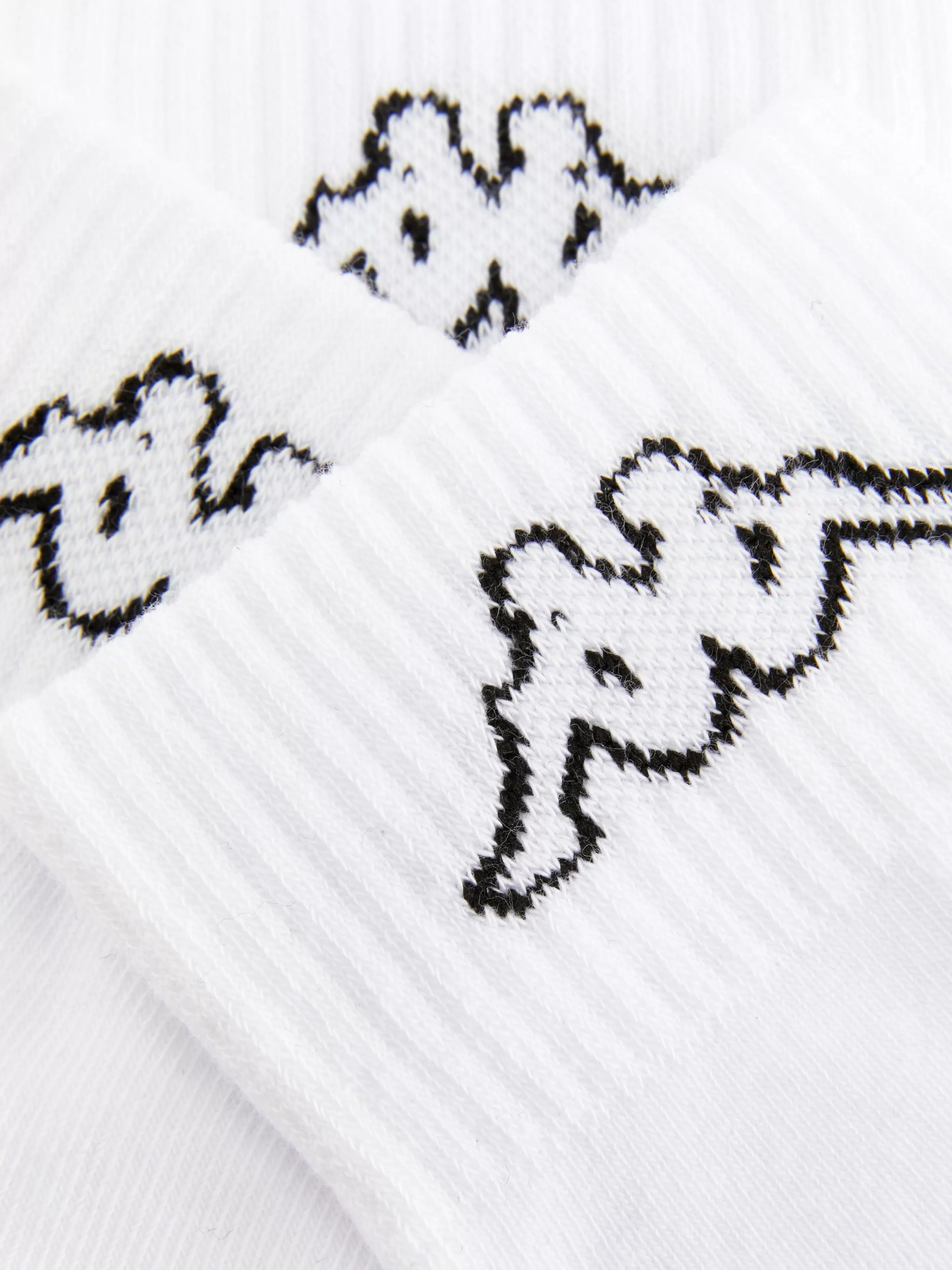 Primark Sportbekleidung | Socken | „Kappa X “ Crew-Socken In Viertellänge, 3er-Pack Weiß