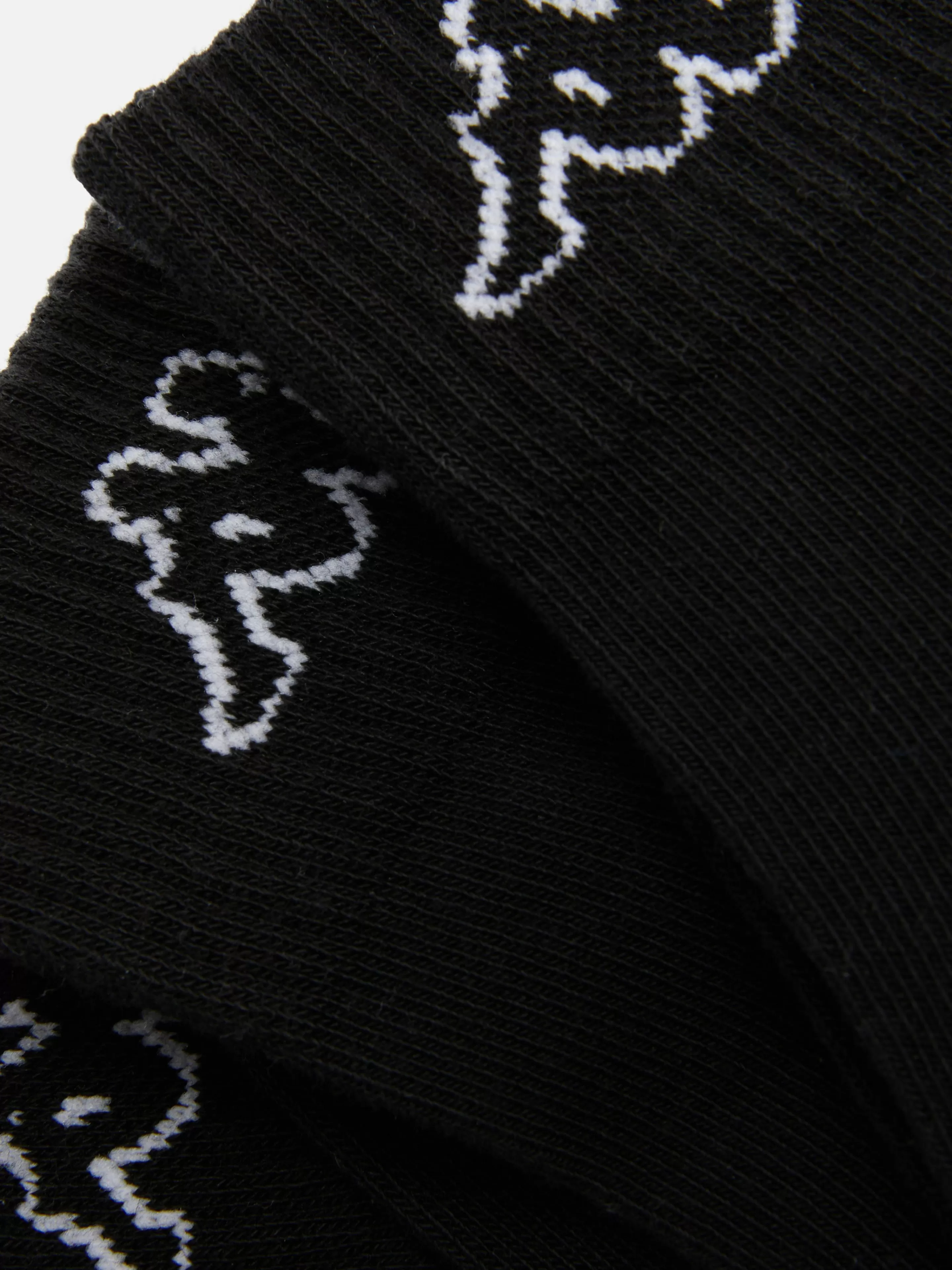 Primark Socken | Sportbekleidung | „Kappa X “ Crew-Socken In Viertellänge, 3er-Pack Schwarz