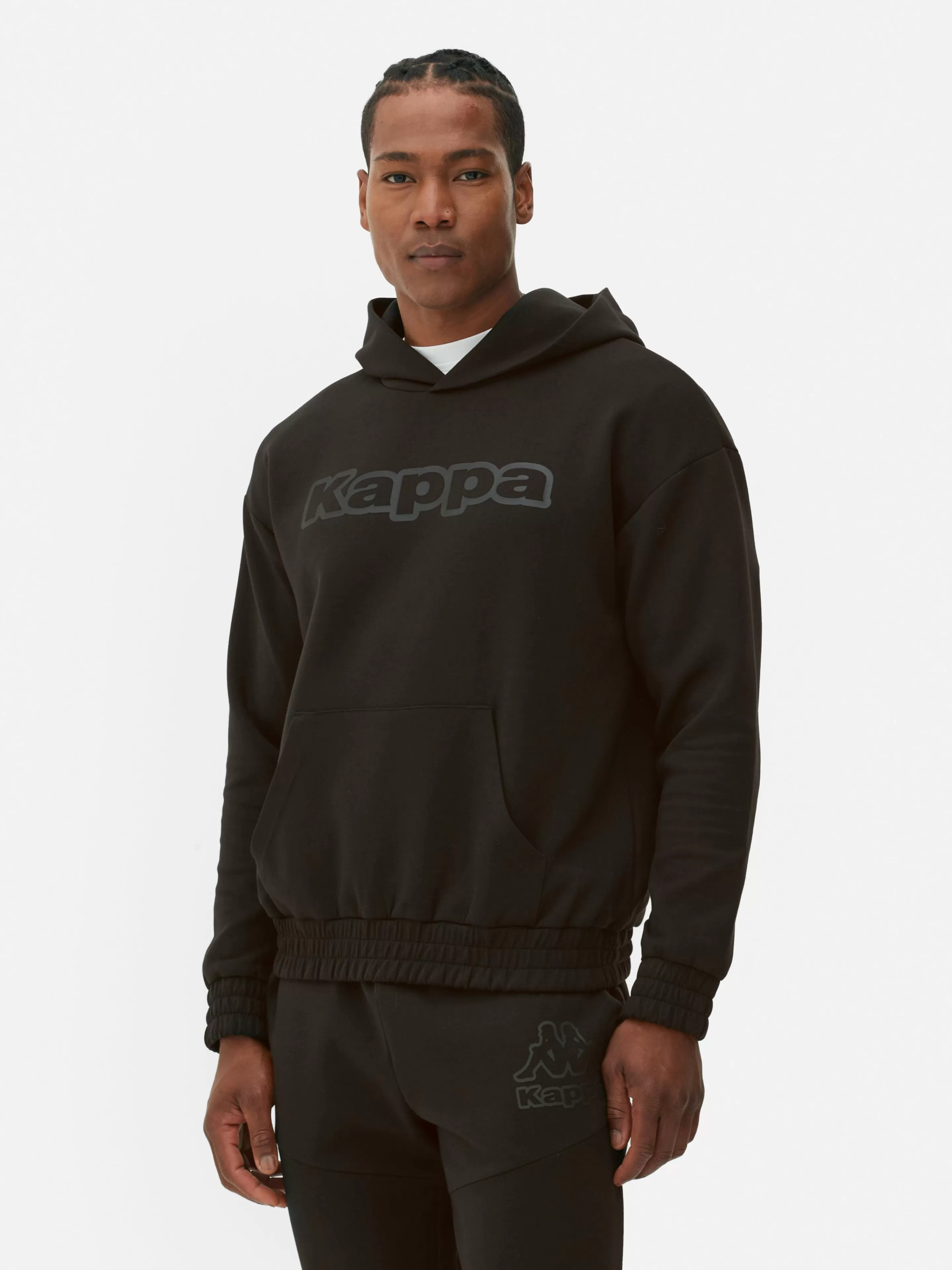 Primark Sportbekleidung | Hoodies Und Sweatshirts | „Kappa X “ Hoodie Zum Kombinieren Schwarz