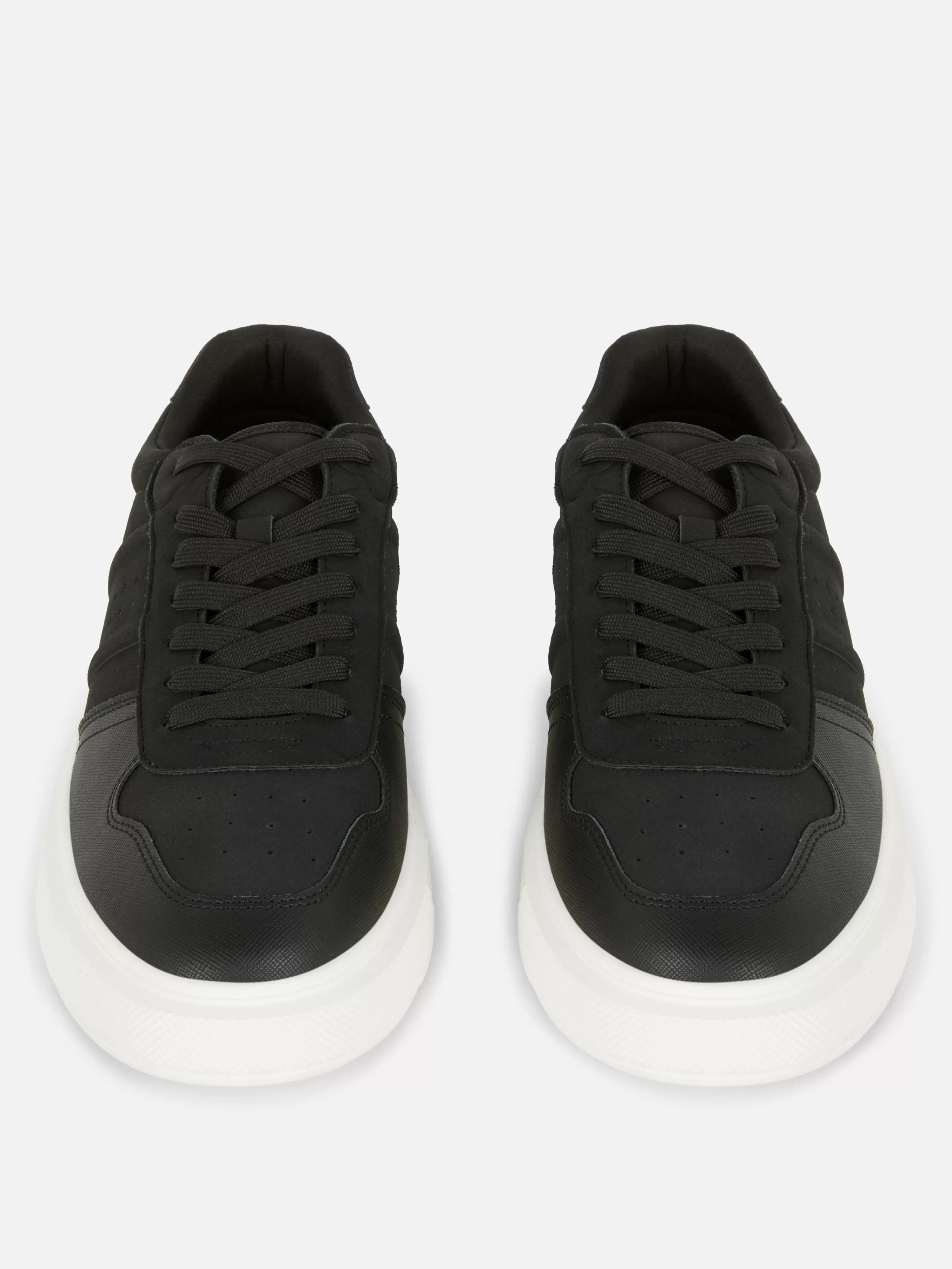 Primark Sneakers | „Kem“ Low-Top-Sneaker Mit Schnürung Schwarz