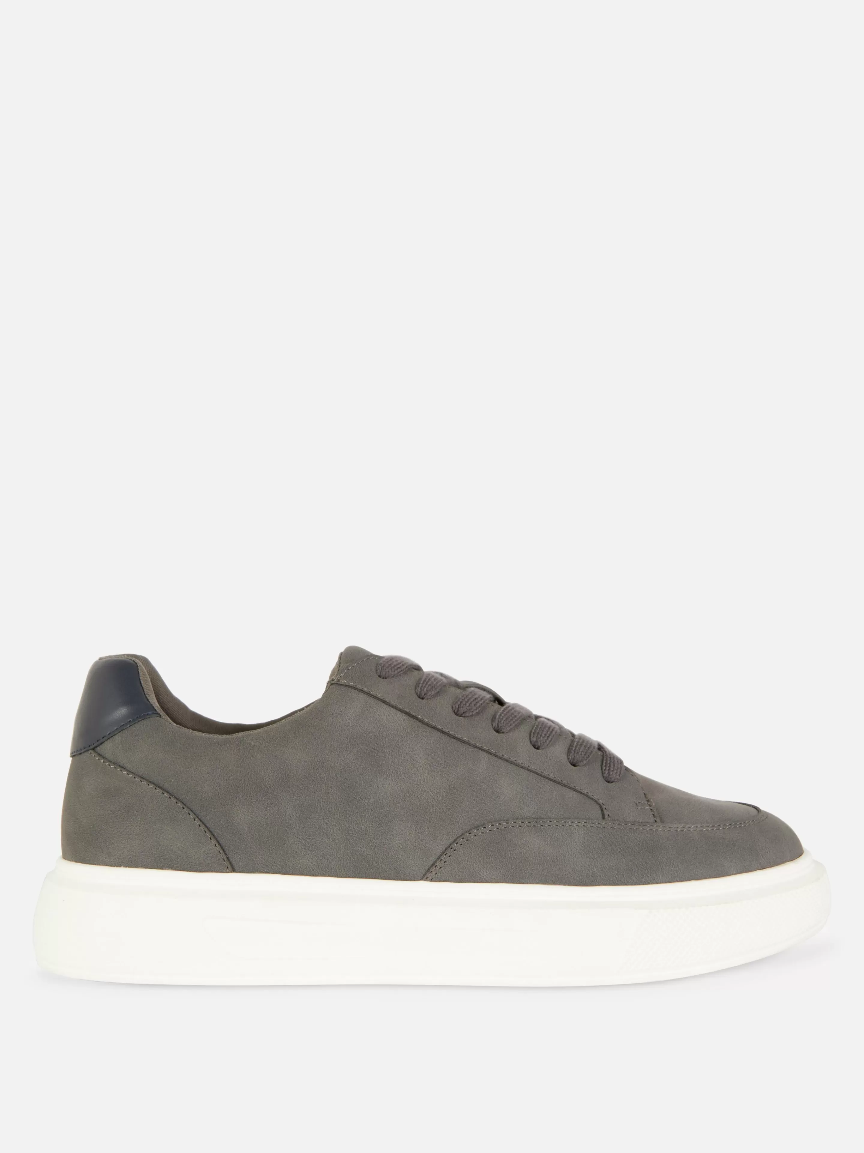 Primark Sneakers | Kem Low-Top-Sneakers Grau