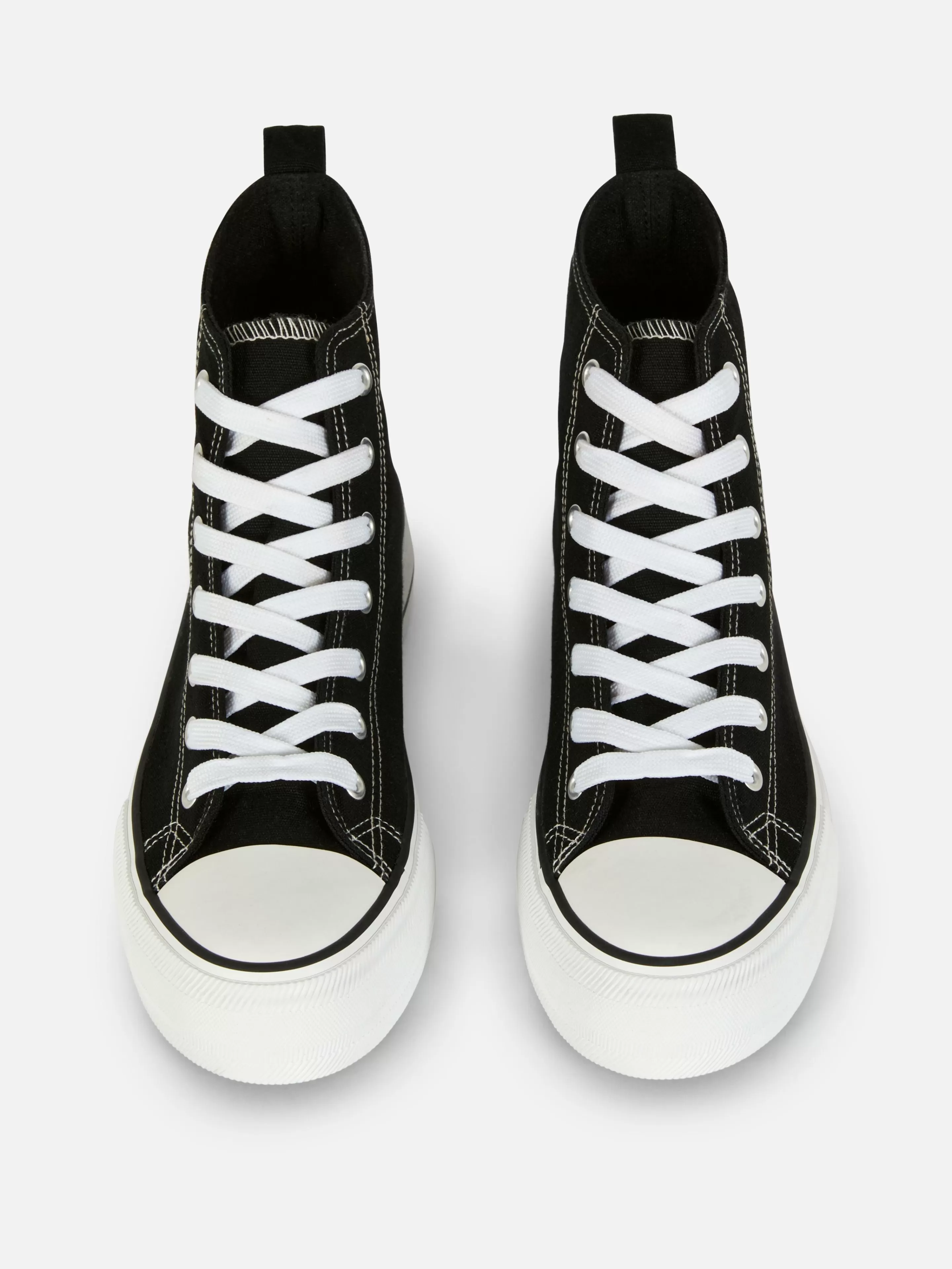 Primark Sneakers | Klassische Canvas-Sneakers Schwarz