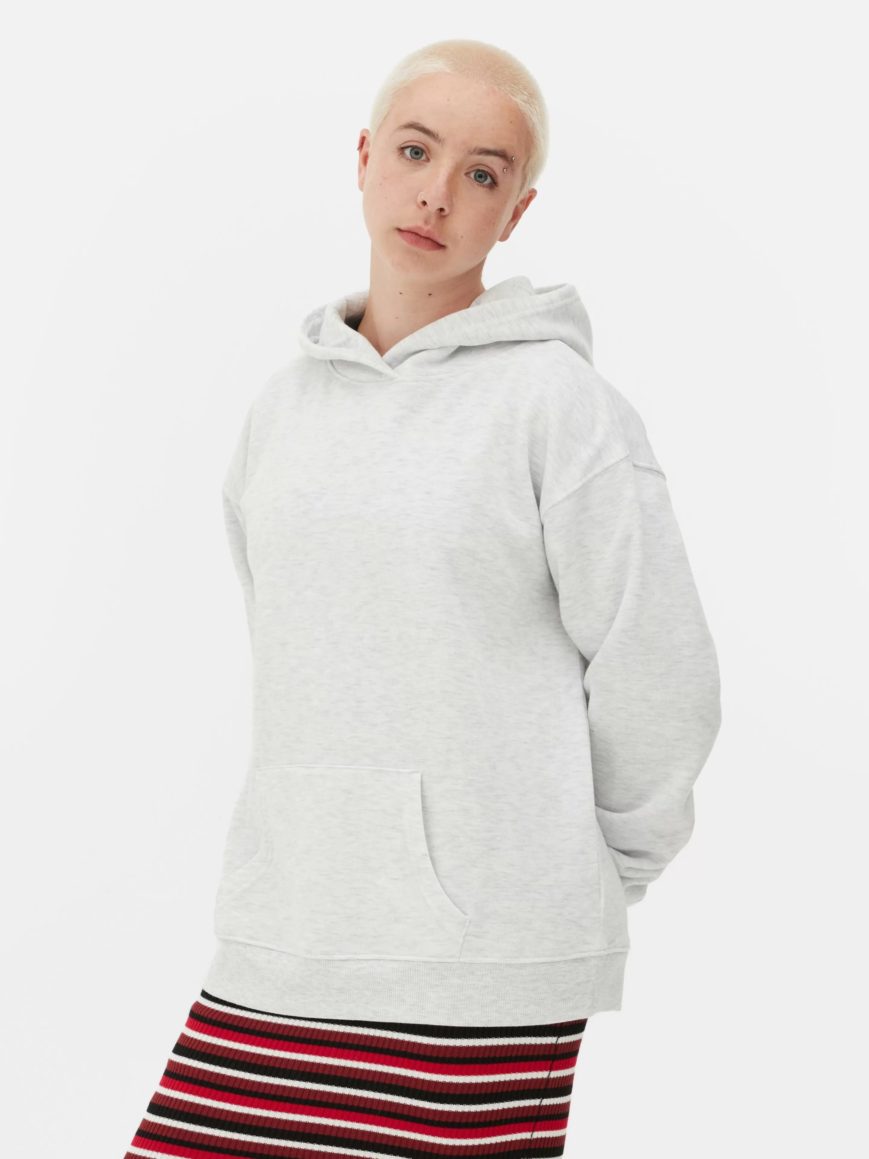 Primark Hoodies Und Sweatshirts | Klassischer Hoodie Grau meliert