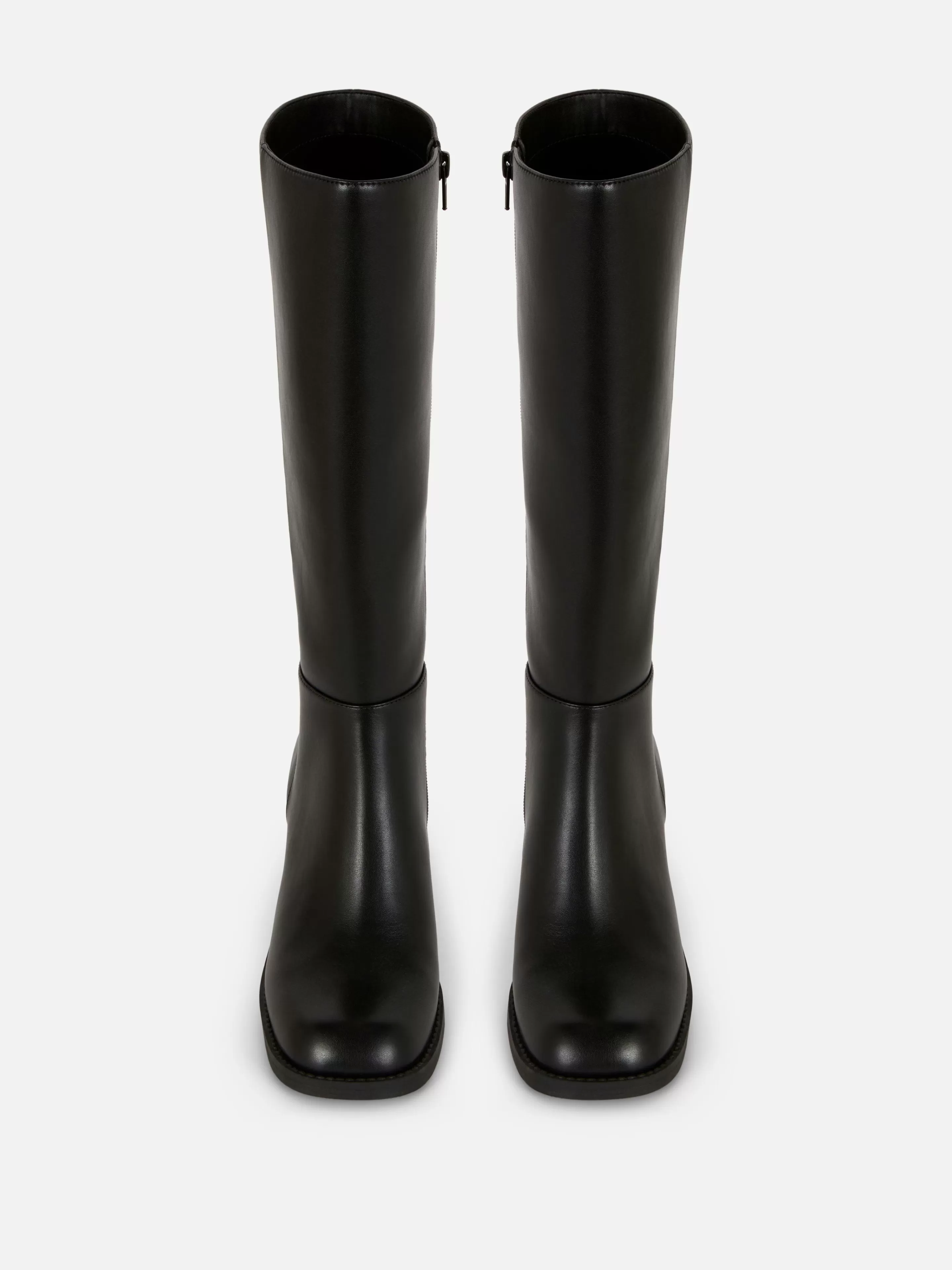 Primark Stiefel | Kniehohe Stiefel Mit Absatz Schwarz