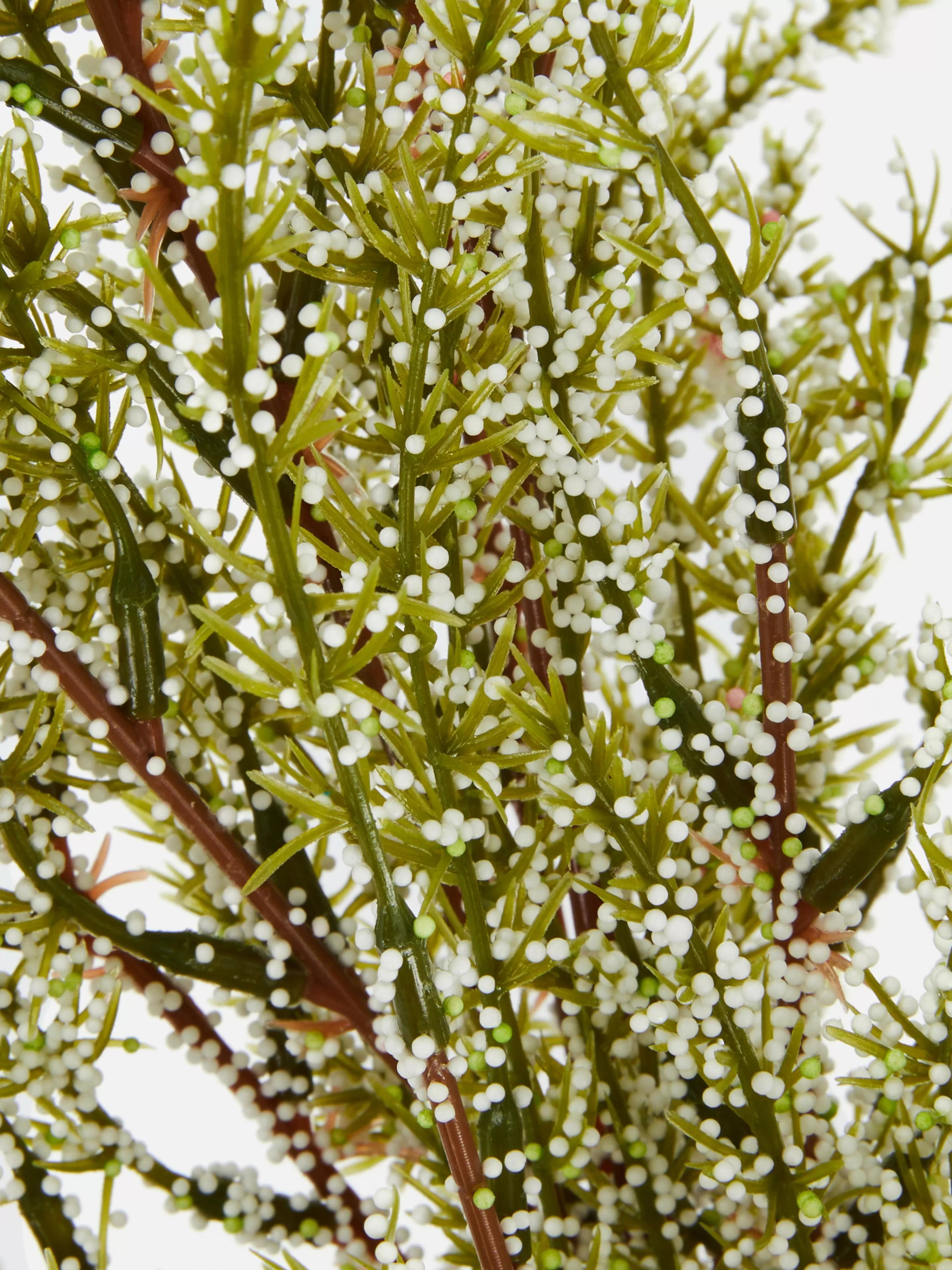 Primark Kunstpflanzen Und -Blumen | Künstlicher Farnzweig Cremefarben