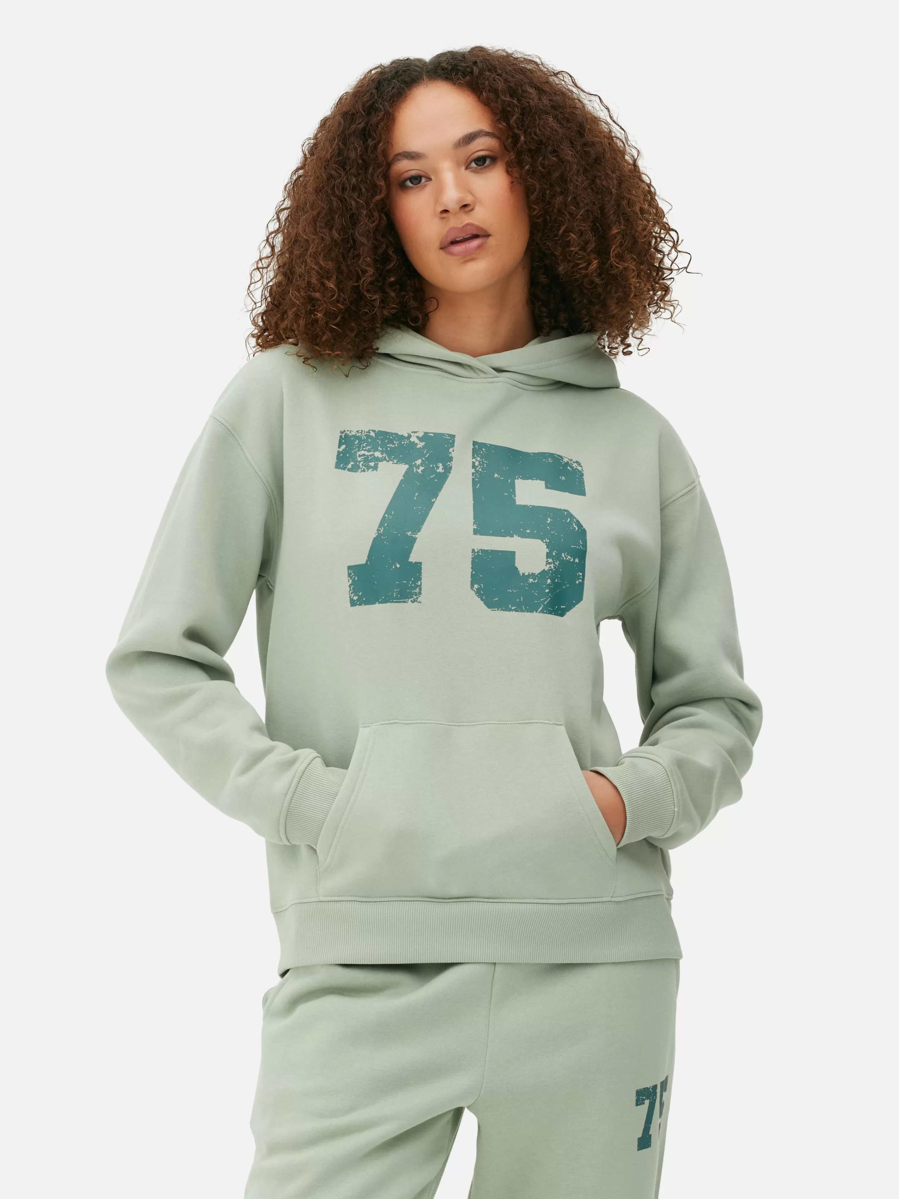 Primark Hoodies Und Sweatshirts | Kombi-Hoodie Mit Grafik Grün