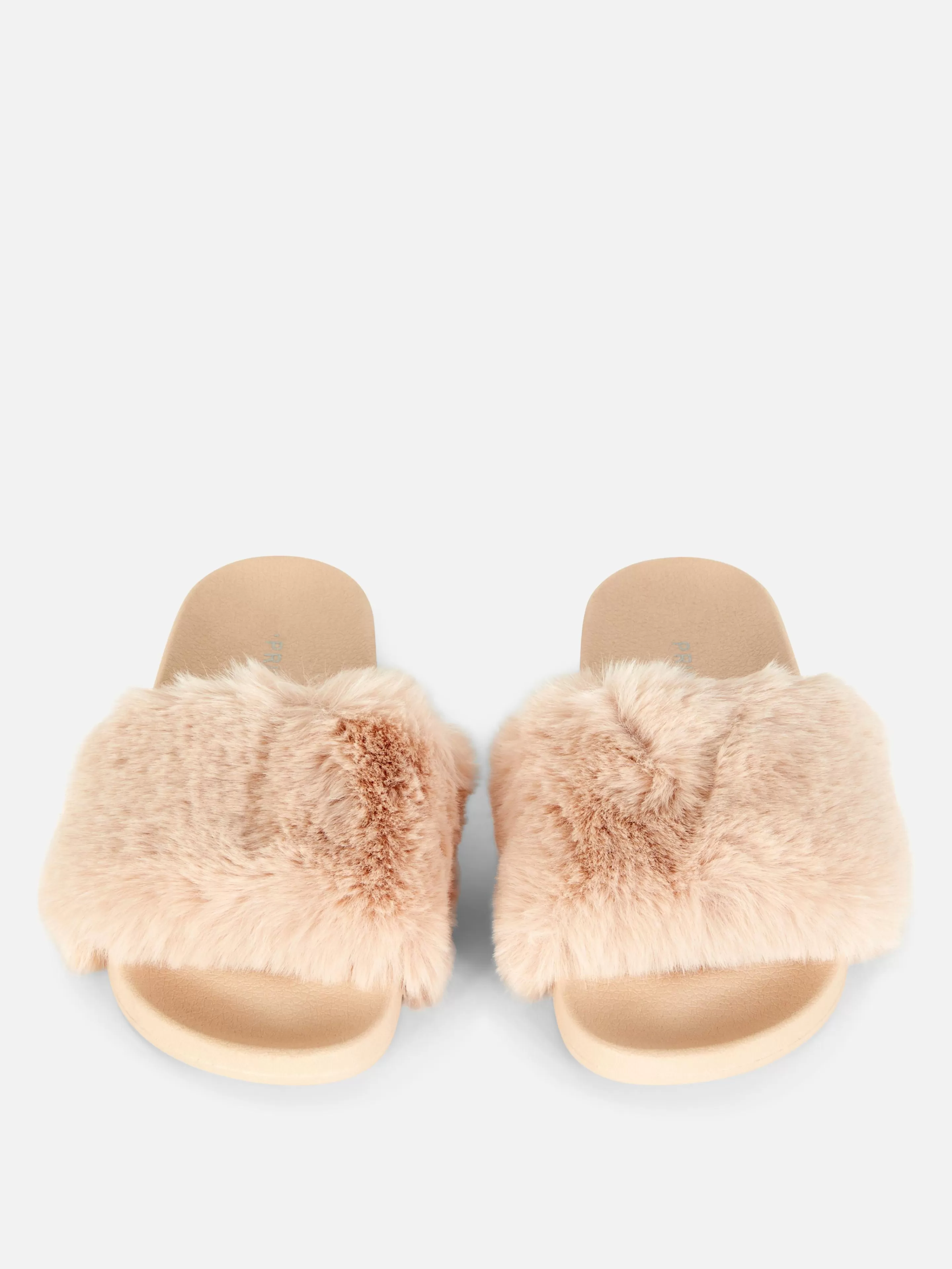 Primark Flipflops Und Badesandalen | Kunstfell-Badesandalen Beige