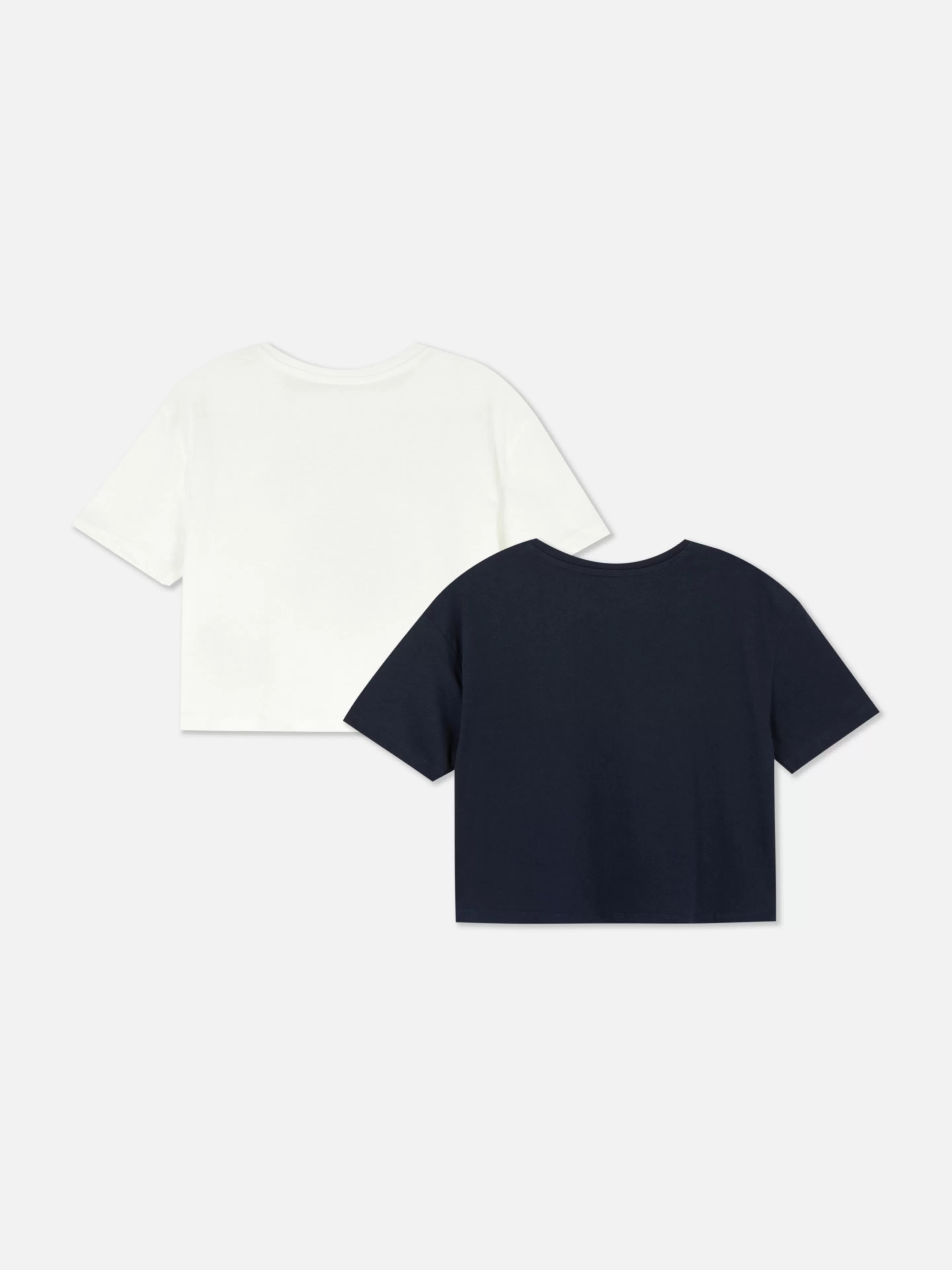 Primark Tops Und T-Shirts | Kurze T-Shirts, 2er-Pack Multi