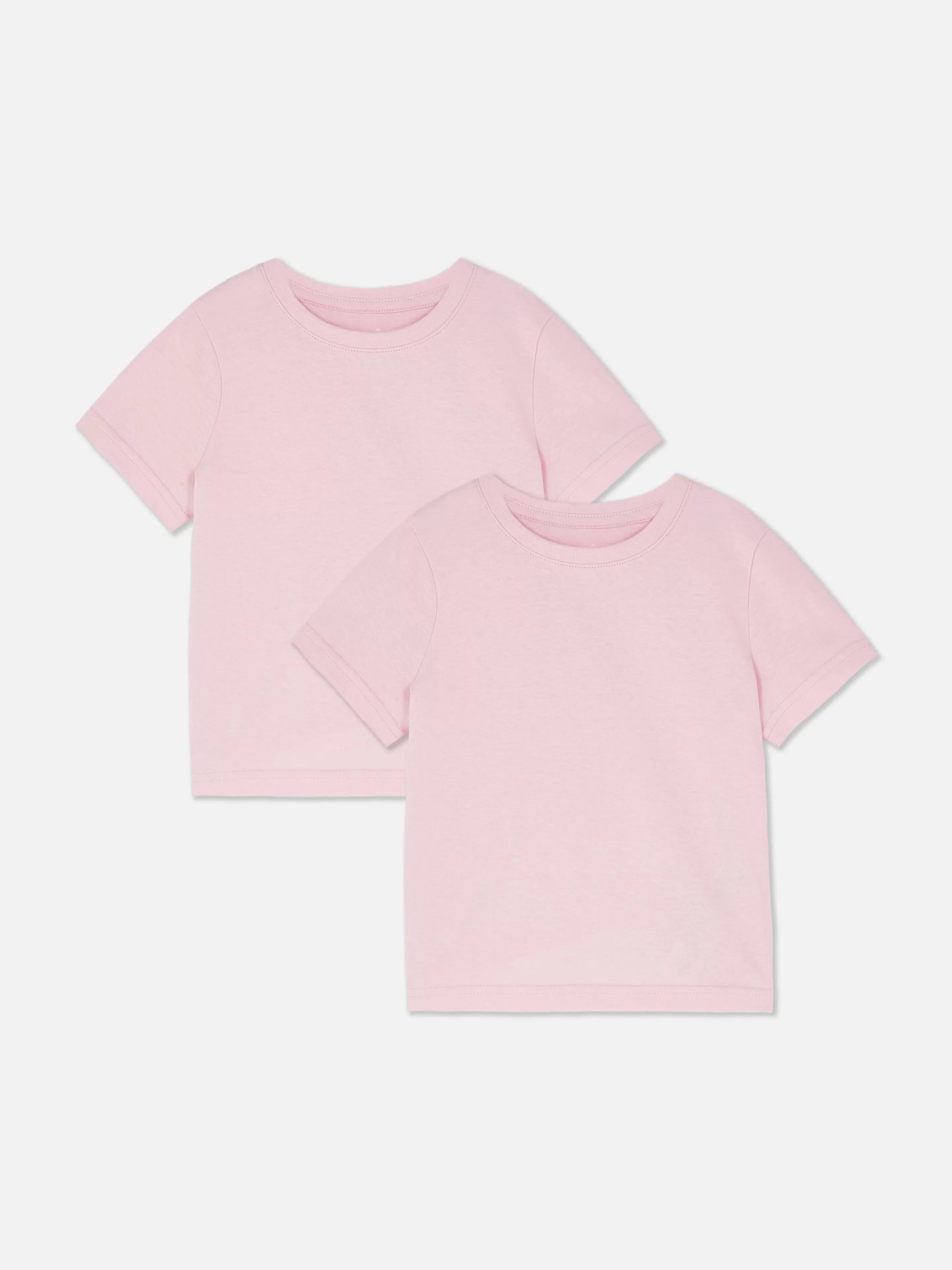 Primark Tops Und T-Shirts | Kurzärmelige T-Shirts, 2er-Pack Rosa