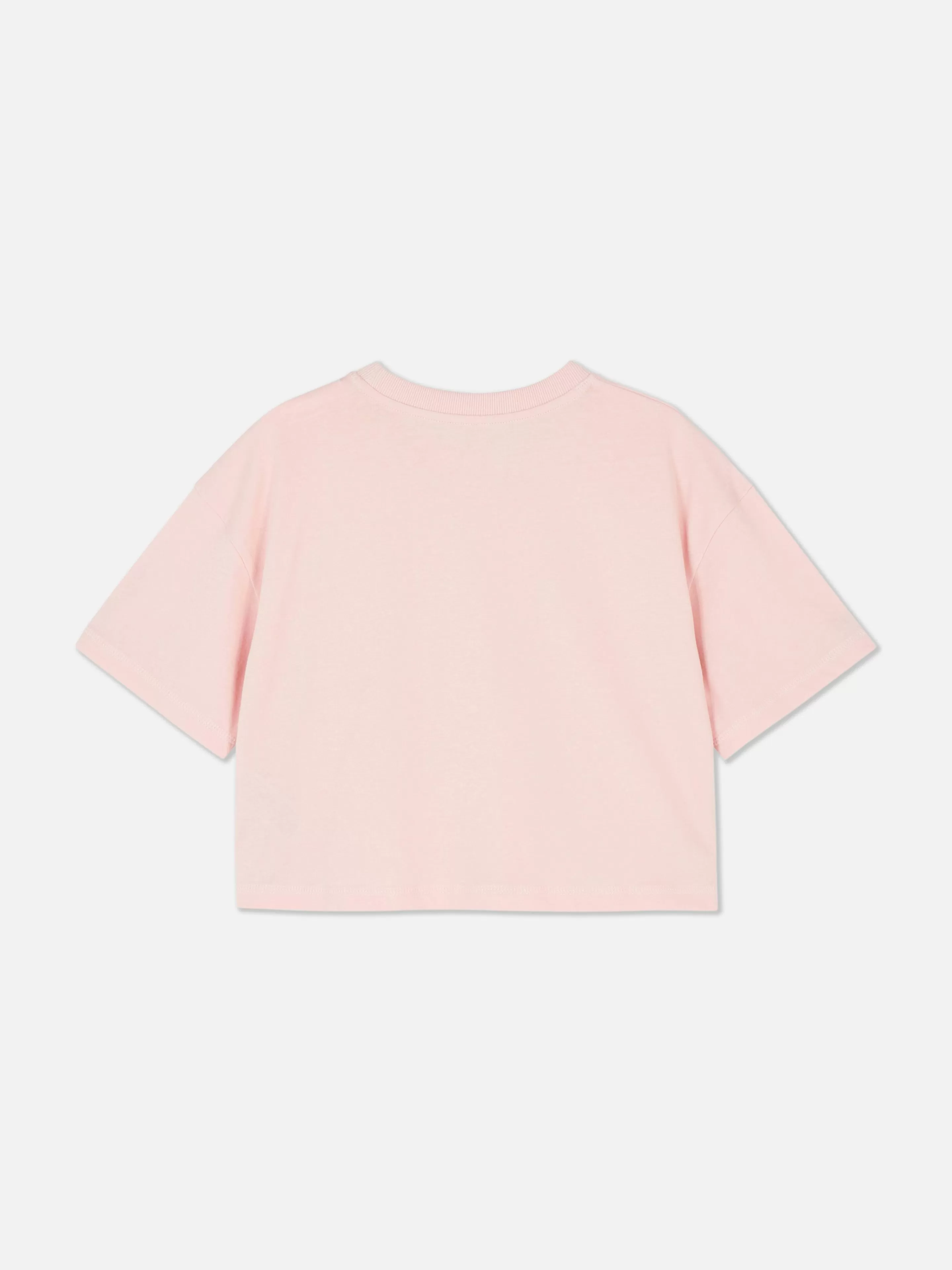 Primark Tops Und T-Shirts | Kurzärmeliges T-Shirt Mit Rundhalsausschnitt Rosa