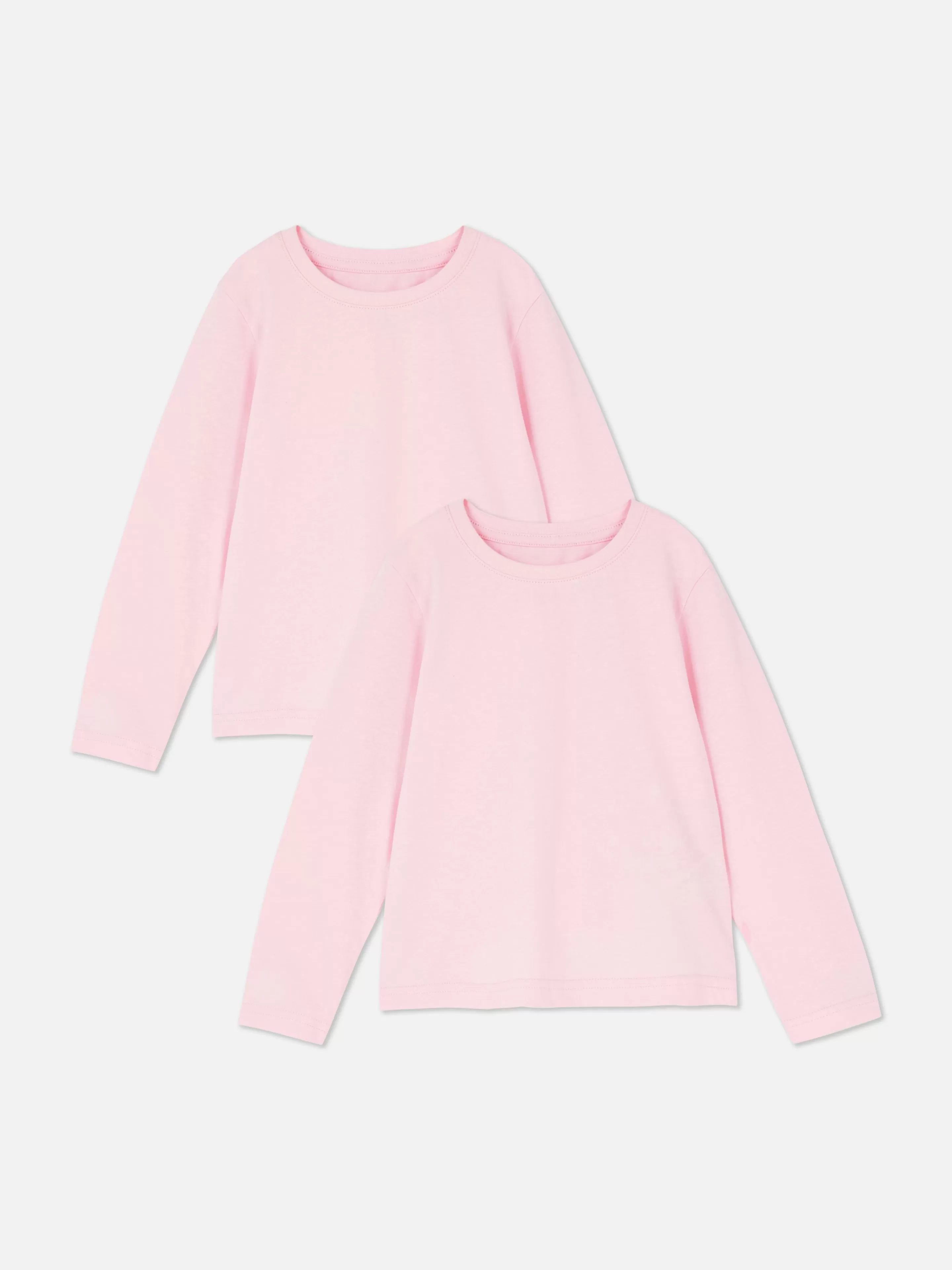 Primark Tops Und T-Shirts | Langarmshirts, 2er-Pack Rosa