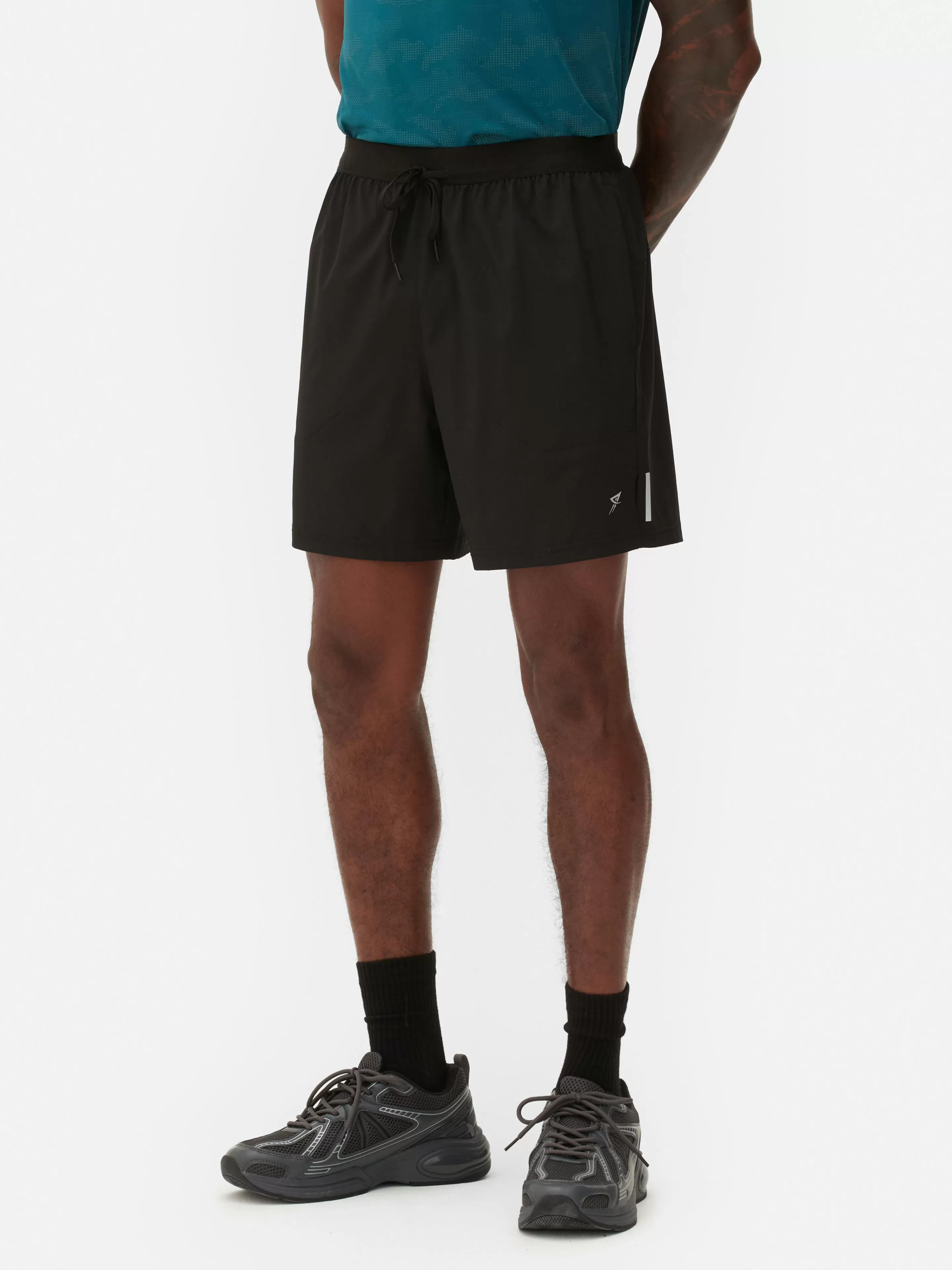 Primark Sportbekleidung | Shorts | Laufshorts Mit Elastischem Taillenbund Schwarz