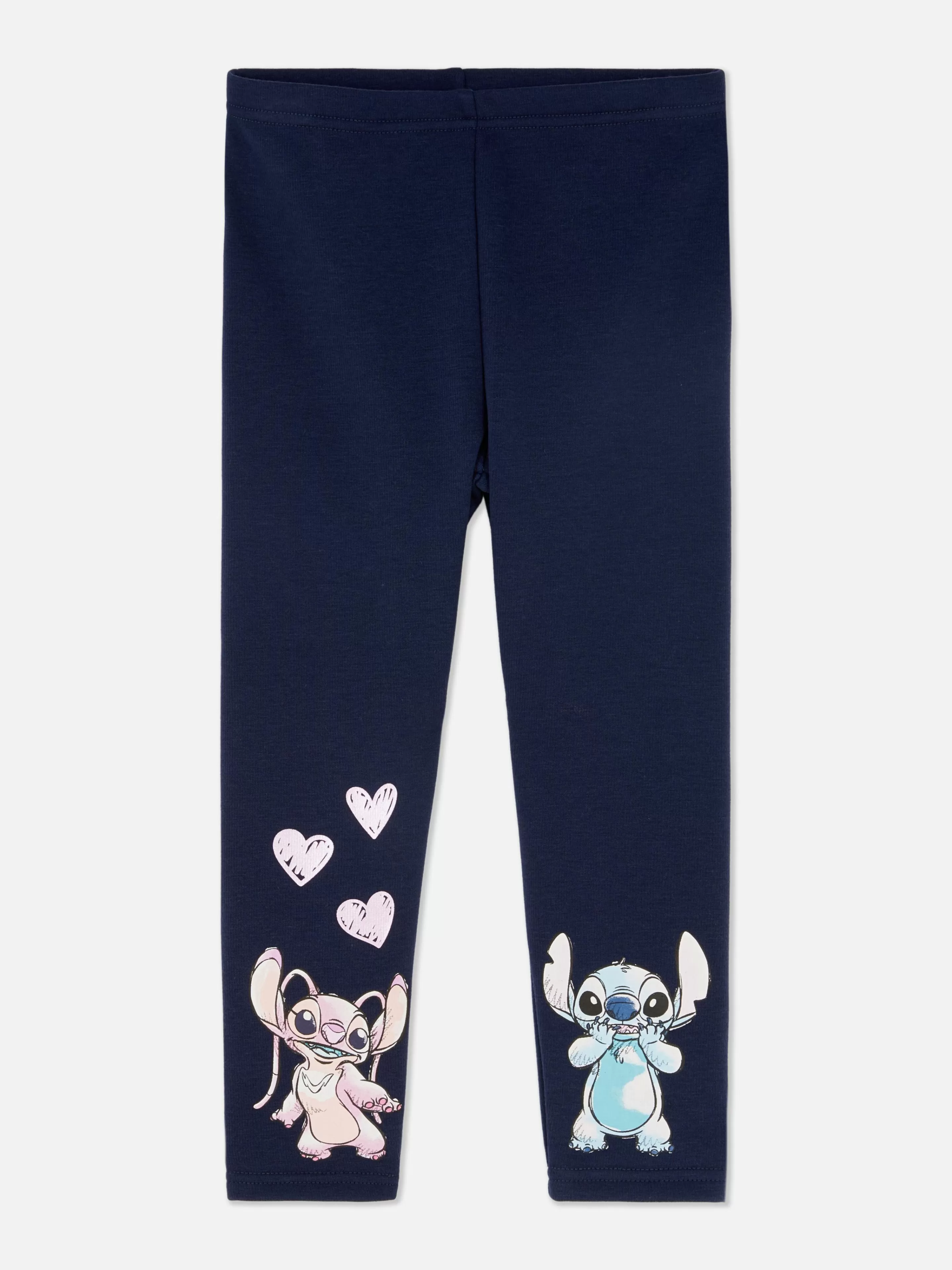 Primark Jogginghosen | Leggings Mit „Disney Stitch“ Grafik Marineblau