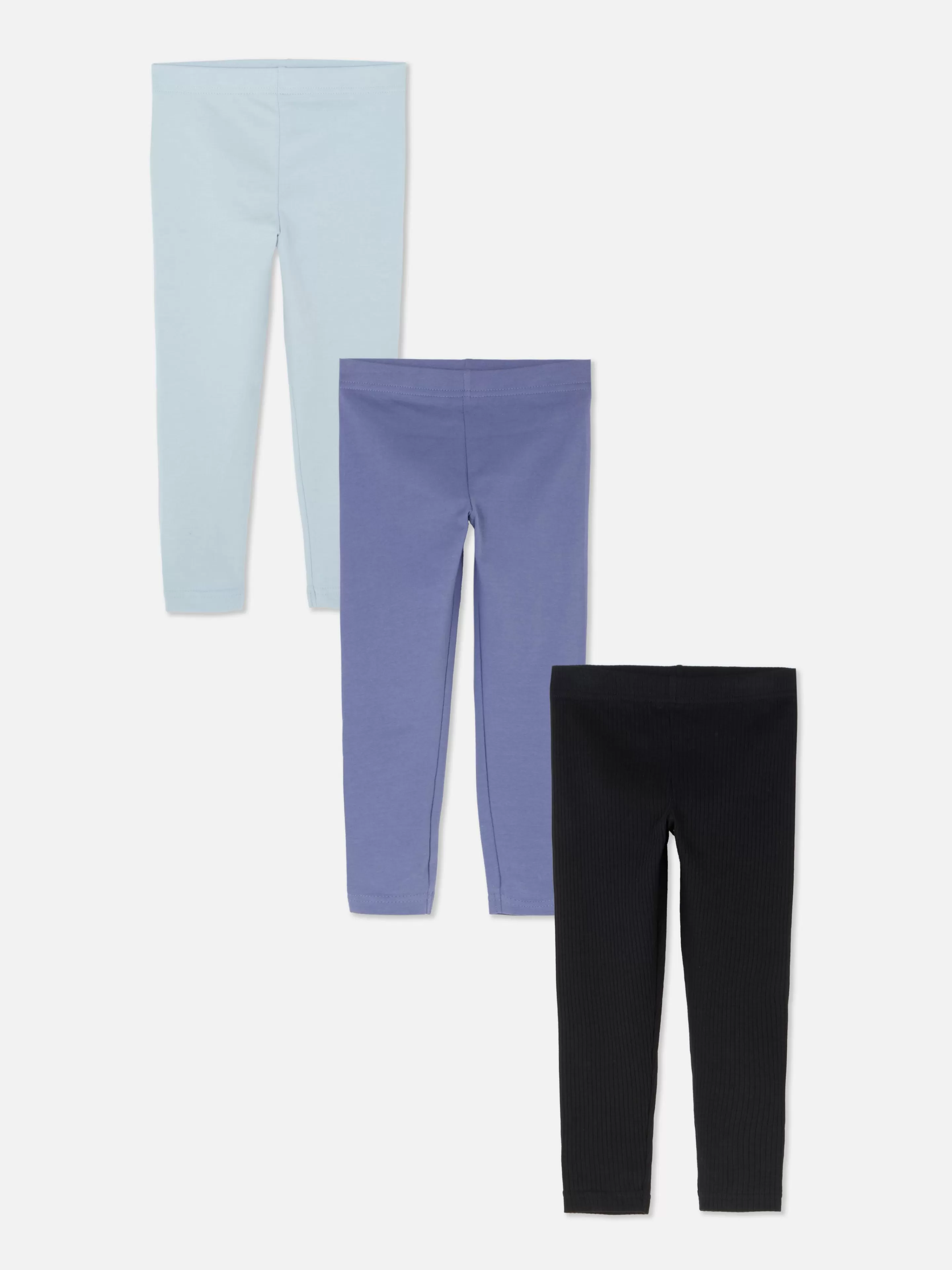 Primark Hosen Und Leggings | Leggings Mit Verschiedenen Mustern, 3er-Pack Blau