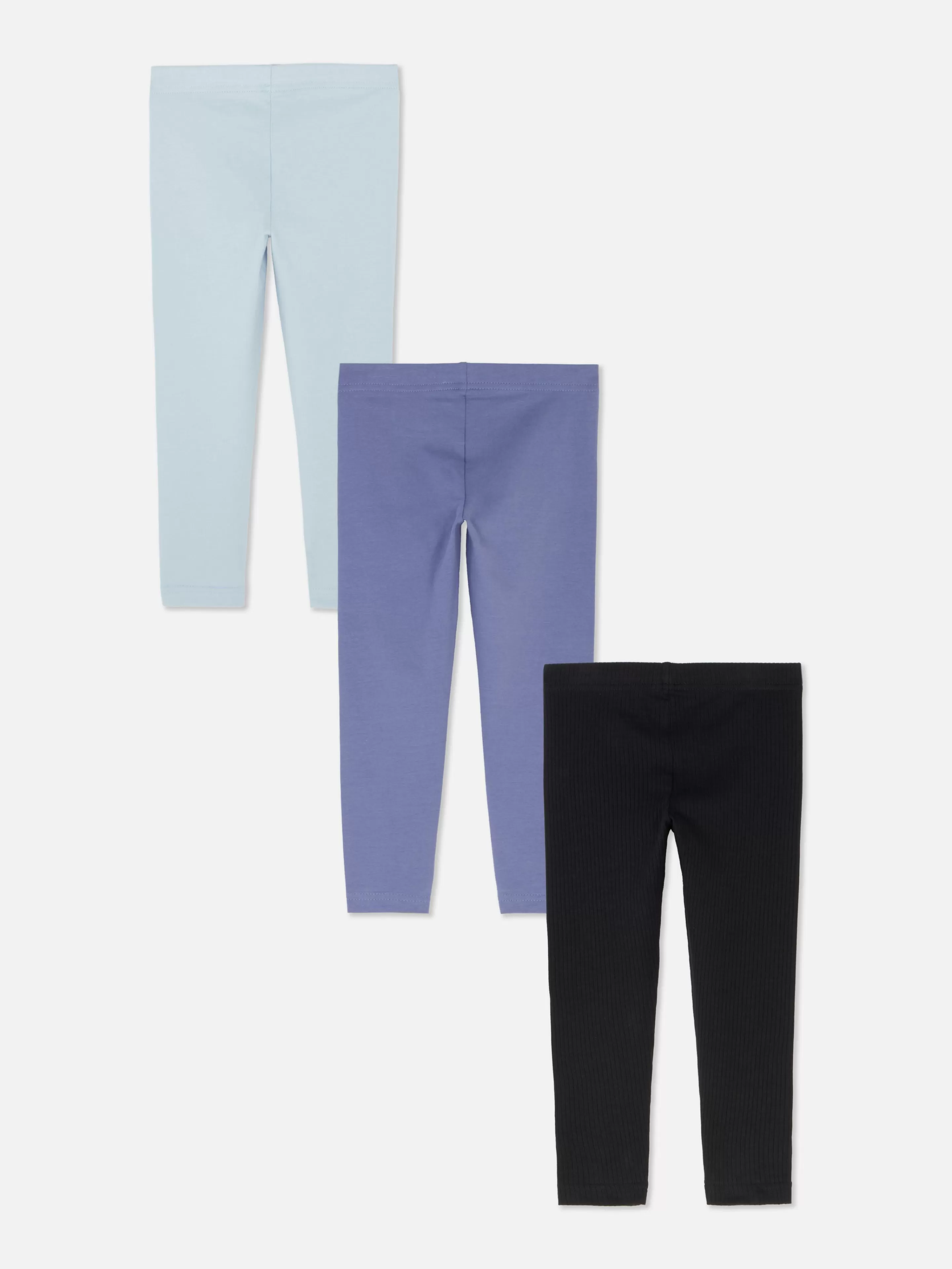 Primark Hosen Und Leggings | Leggings Mit Verschiedenen Mustern, 3er-Pack Blau