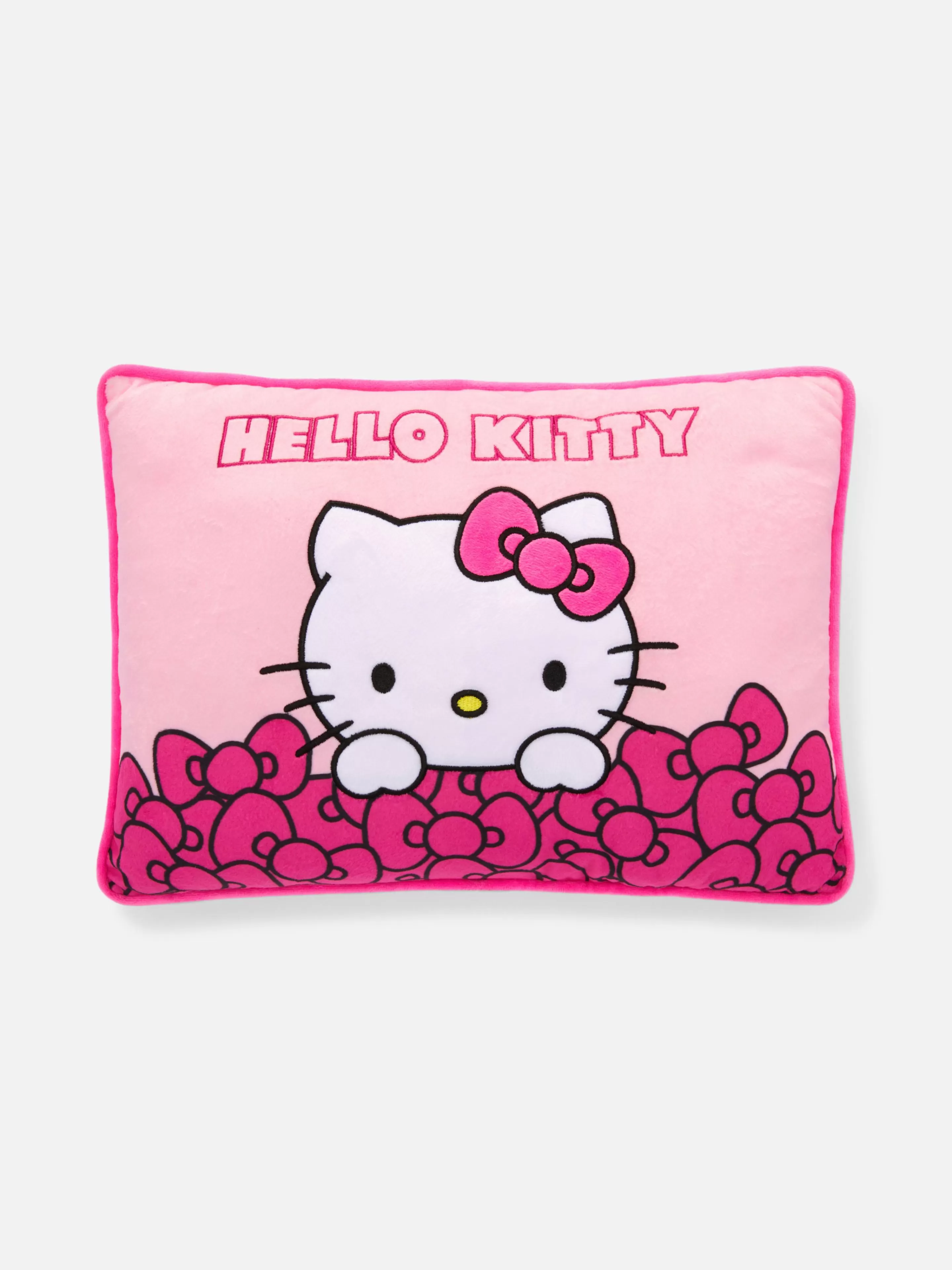 Primark Kissen Und Bezüge | Längliches „Hello Kitty“ Kissen Rosa