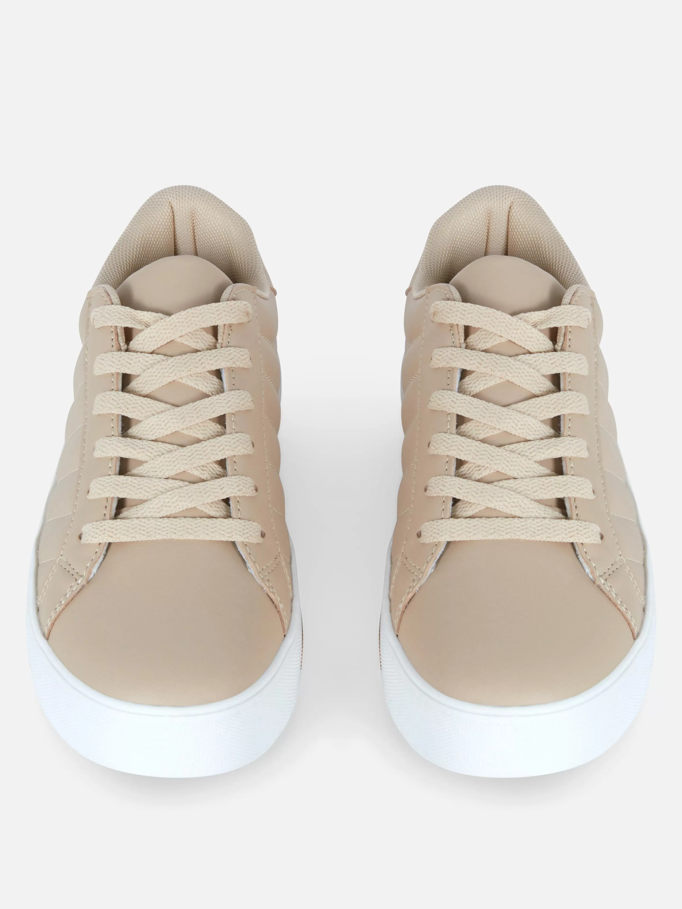 Primark Sneakers | Low-Top-Sneaker Mit Strasssteinen-Detail Beige