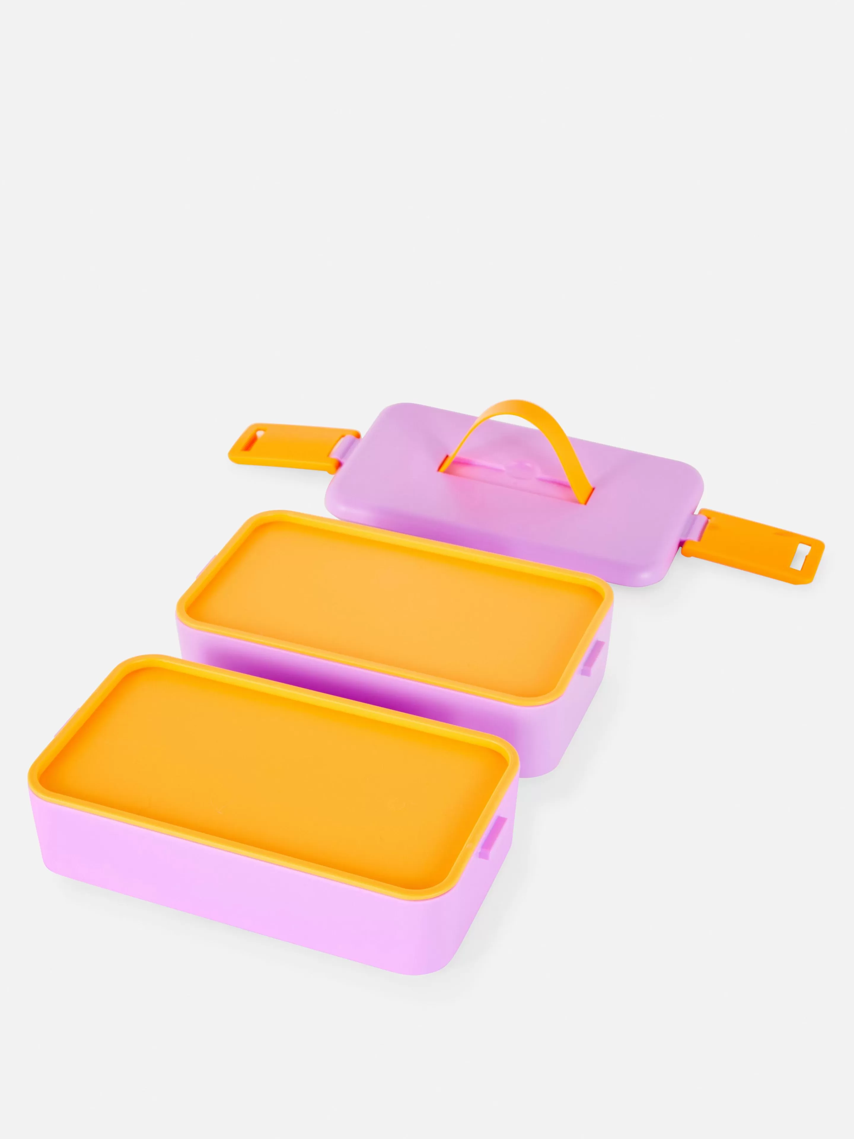 Primark Koch- Und Backutensilien | Lunchbox Mit Zwei Ebenen Rosa