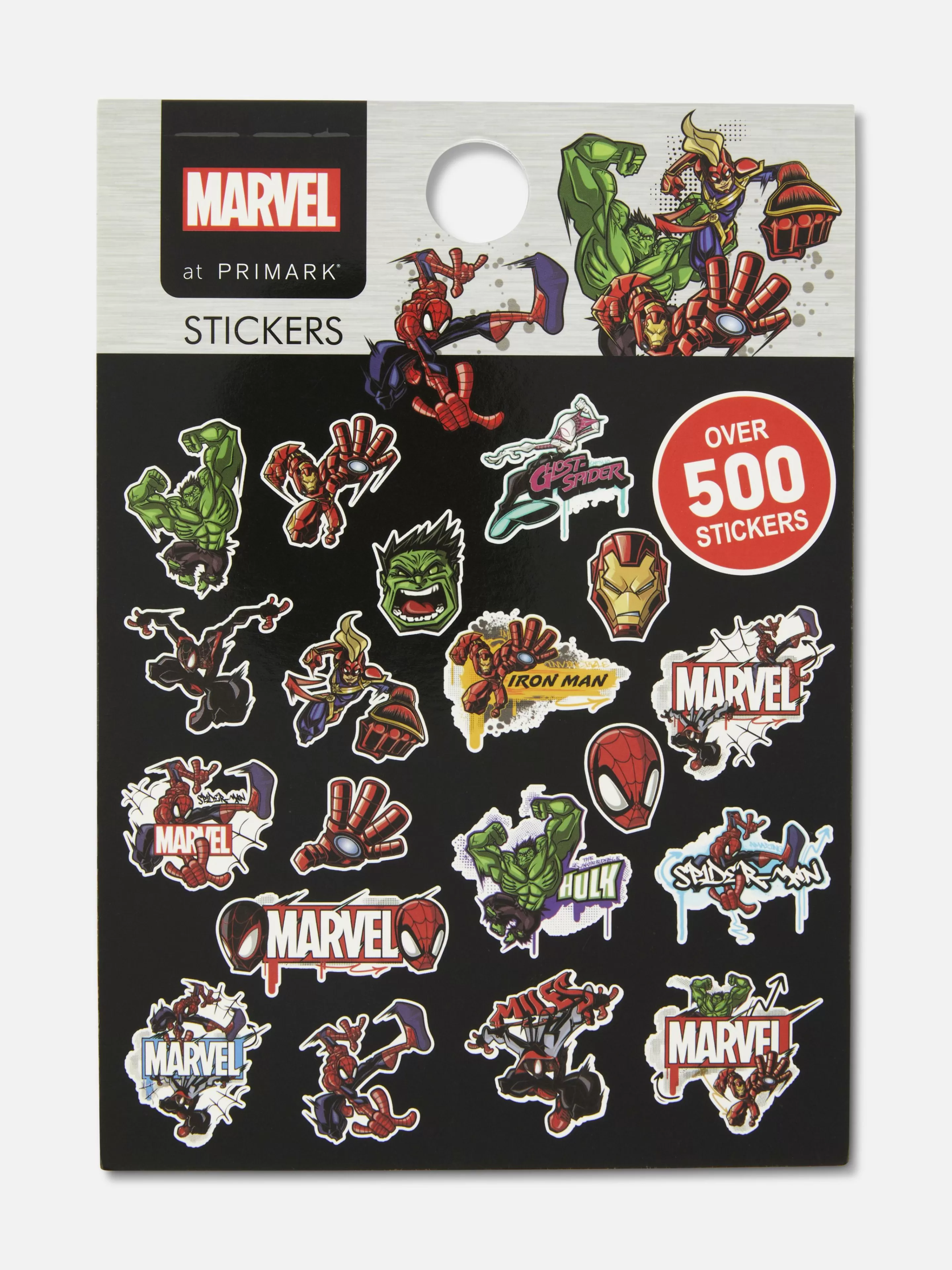 Primark Basteln Und Handarbeiten | „Marvel Avengers“ 500-teiliges Sticker-Set Rot