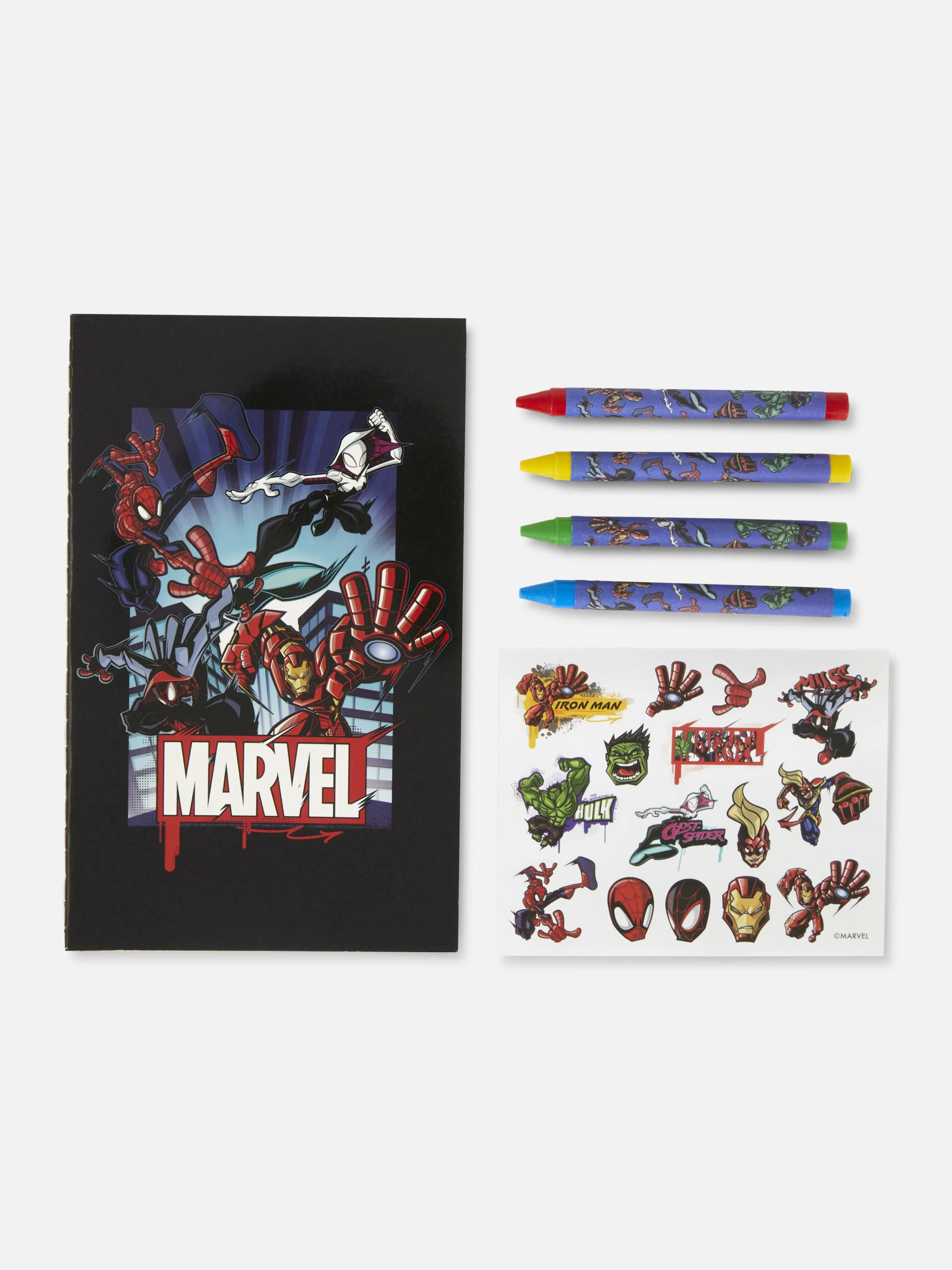 Primark Basteln Und Handarbeiten | „Marvel Avengers“ Malset Schwarz