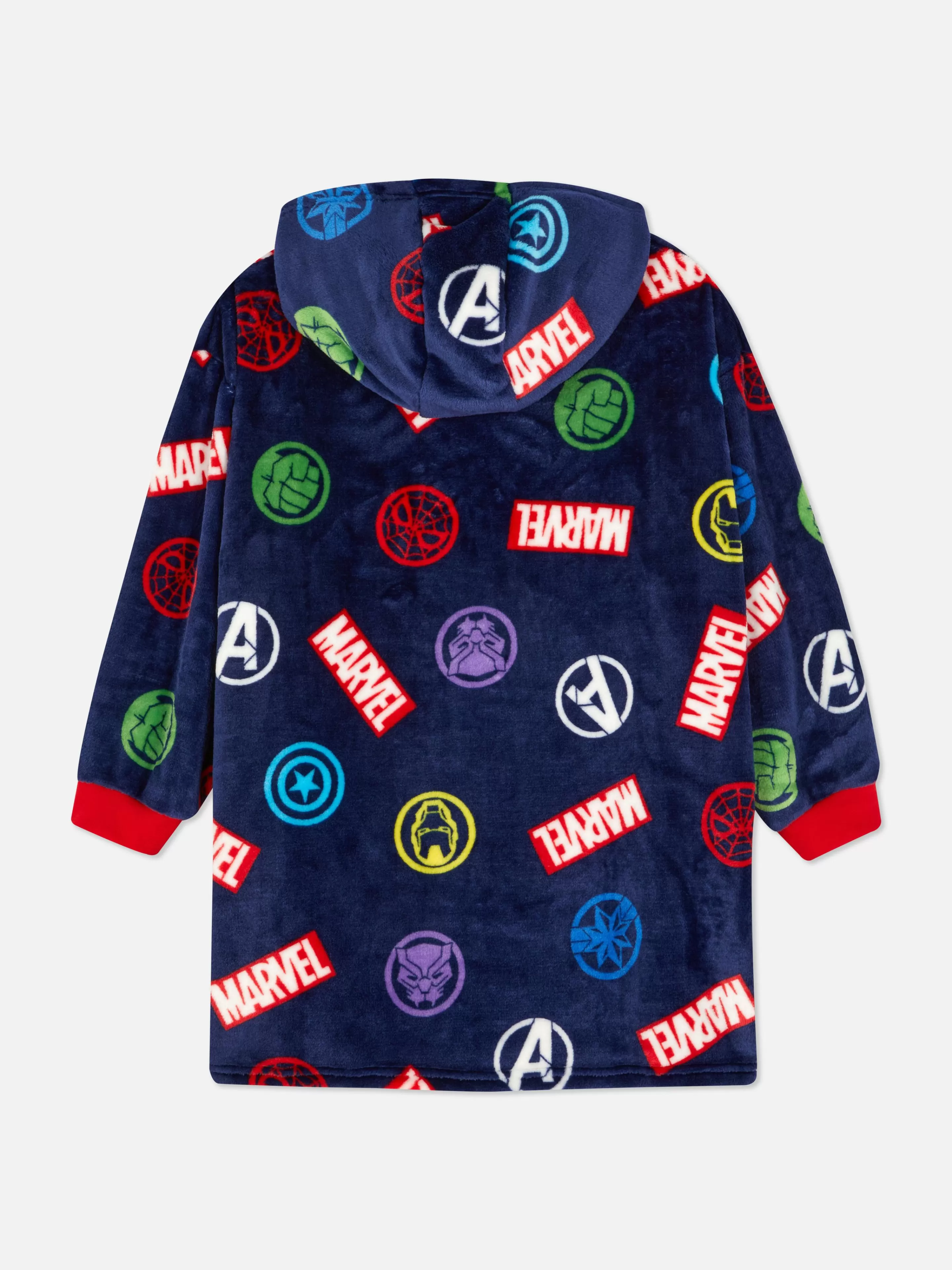 Primark Snuddies Und Einteiler | „Marvel Avengers“ Snuddie Mit Logo Für Kinder Marineblau