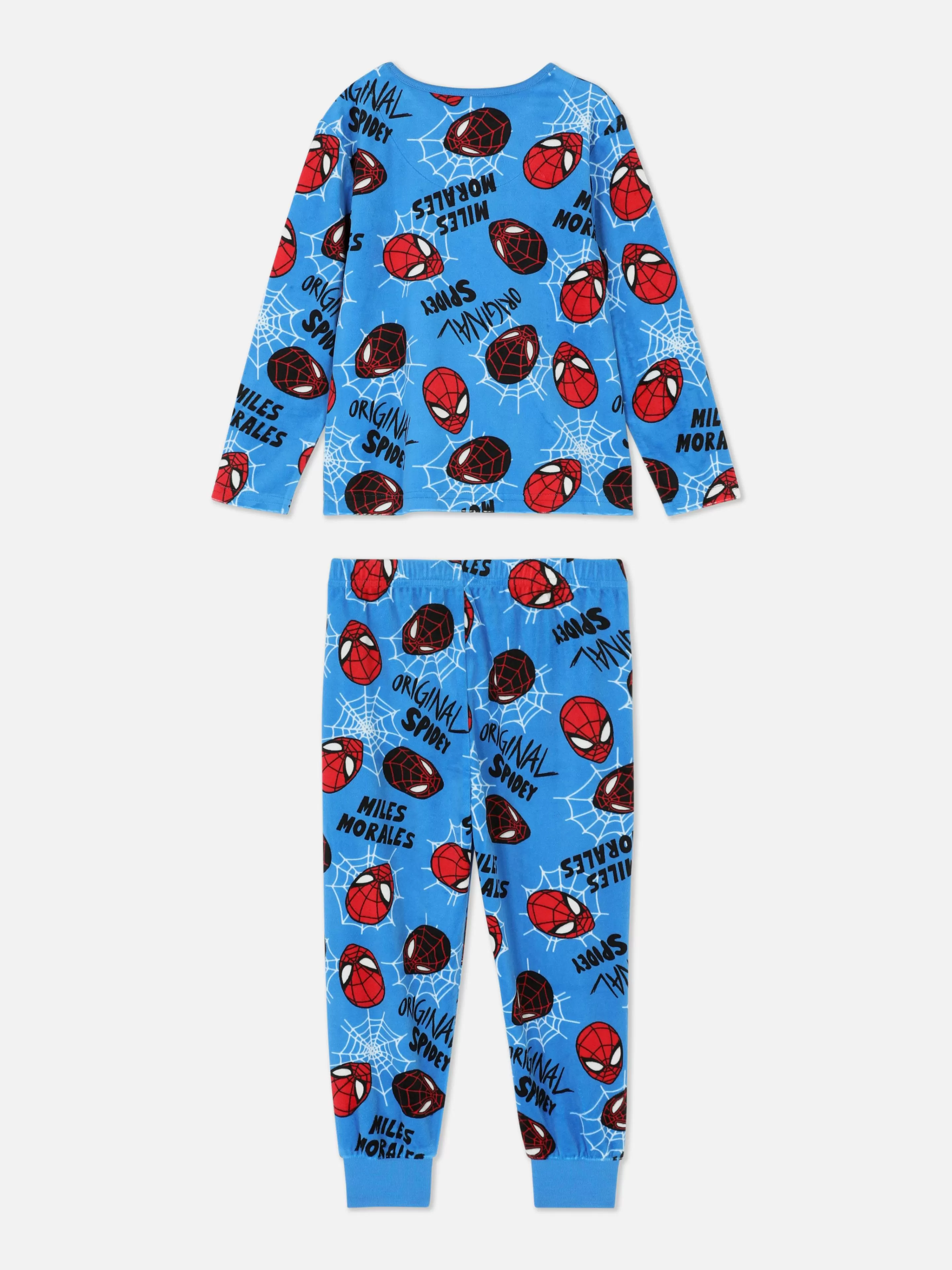 Primark Schlafanzüge Und Nachtwäsche | „Marvel Spider-Man“ Schlafanzug Aus T-Shirt Und Hose Blau