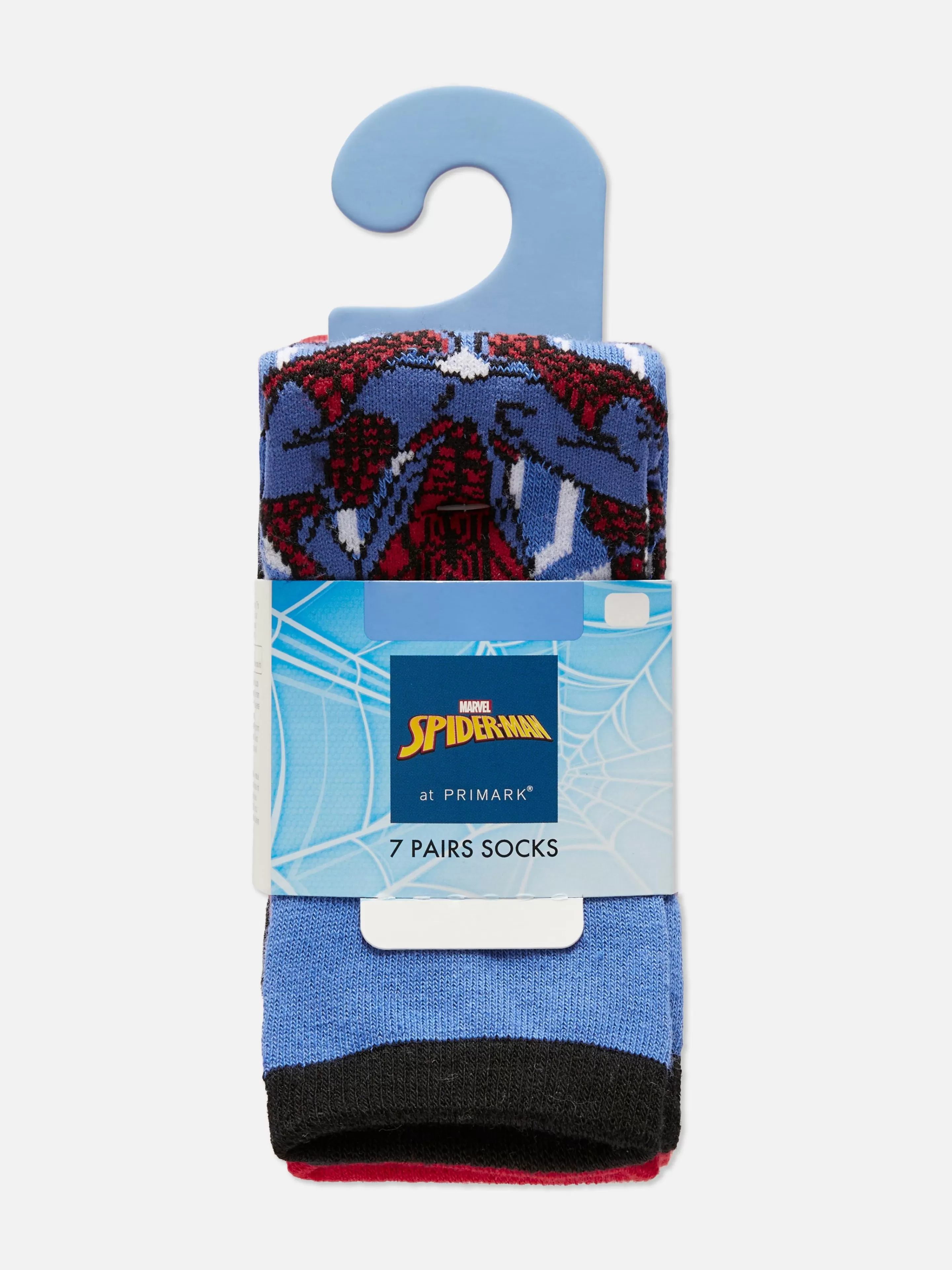 Primark Socken | „Marvel Spider-Man“ Söckchen, 7er-Pack Multi