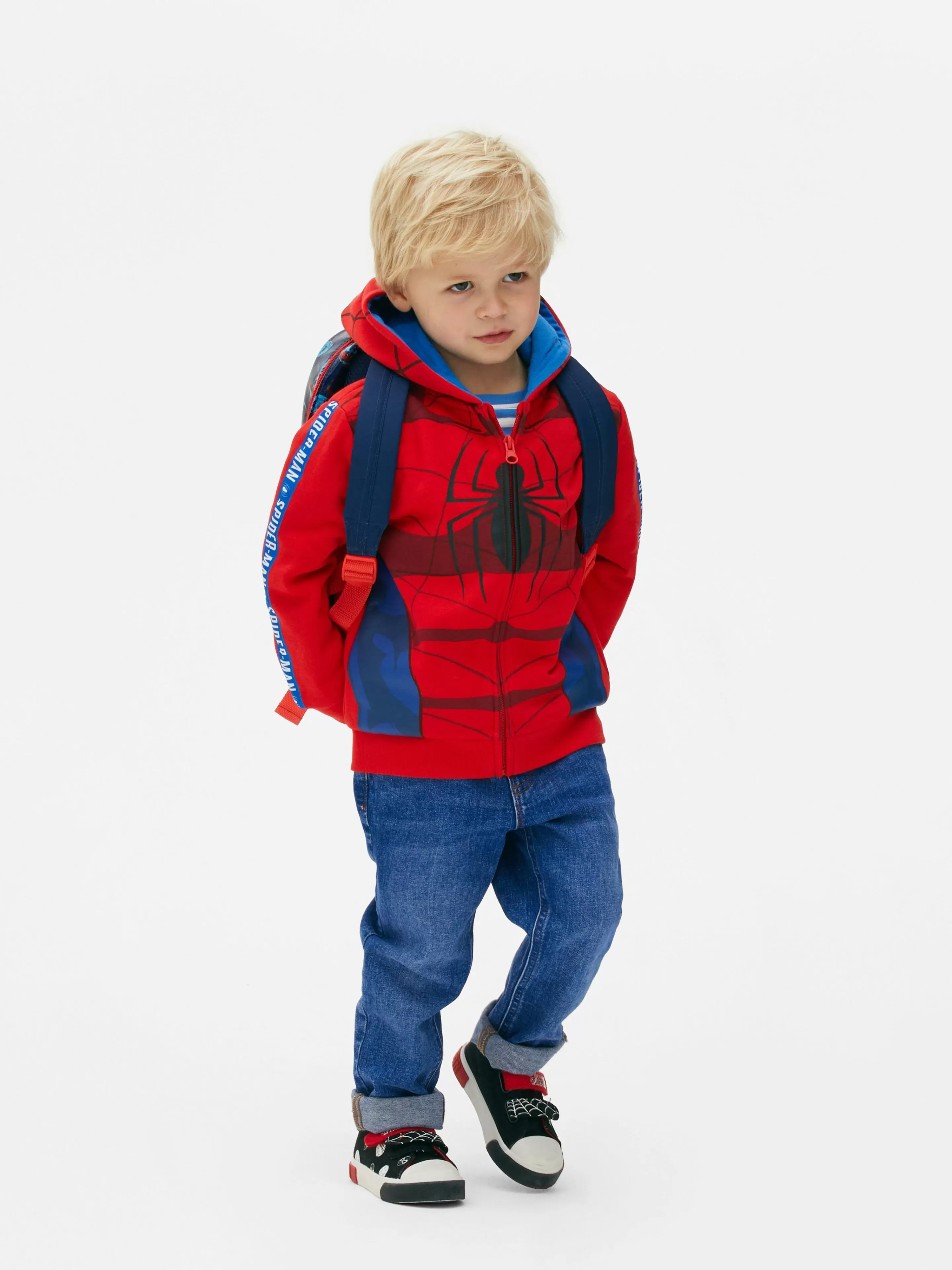 Primark Besondere Kleider | Hoodies Und Sweatshirts | „Marvel Spider-Man Spidey Suit“ Hoodie Rot