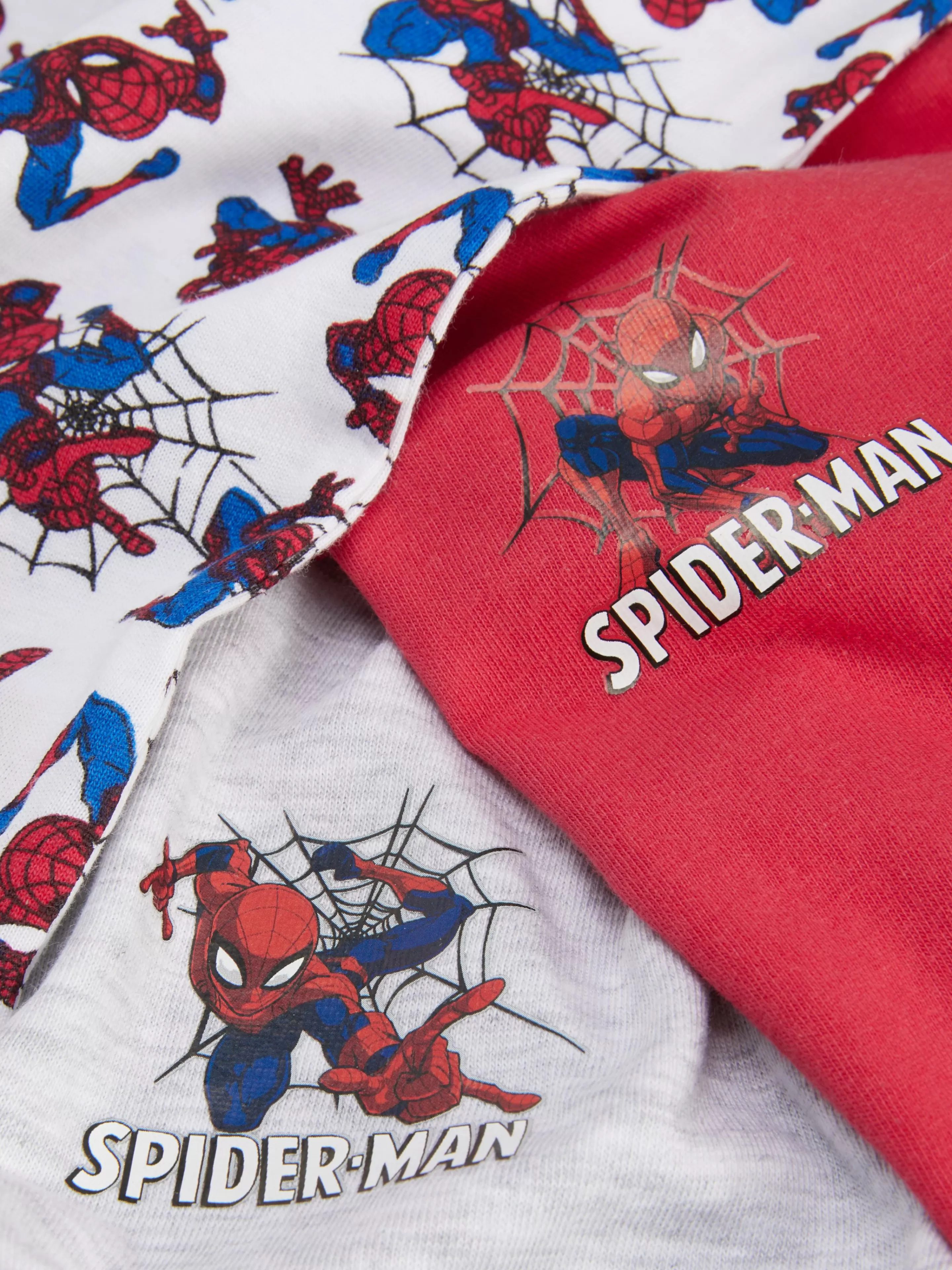 Primark Unterwäsche | „Marvel Spider-Man“ Unterhemdchen, 3er-Pack Multi