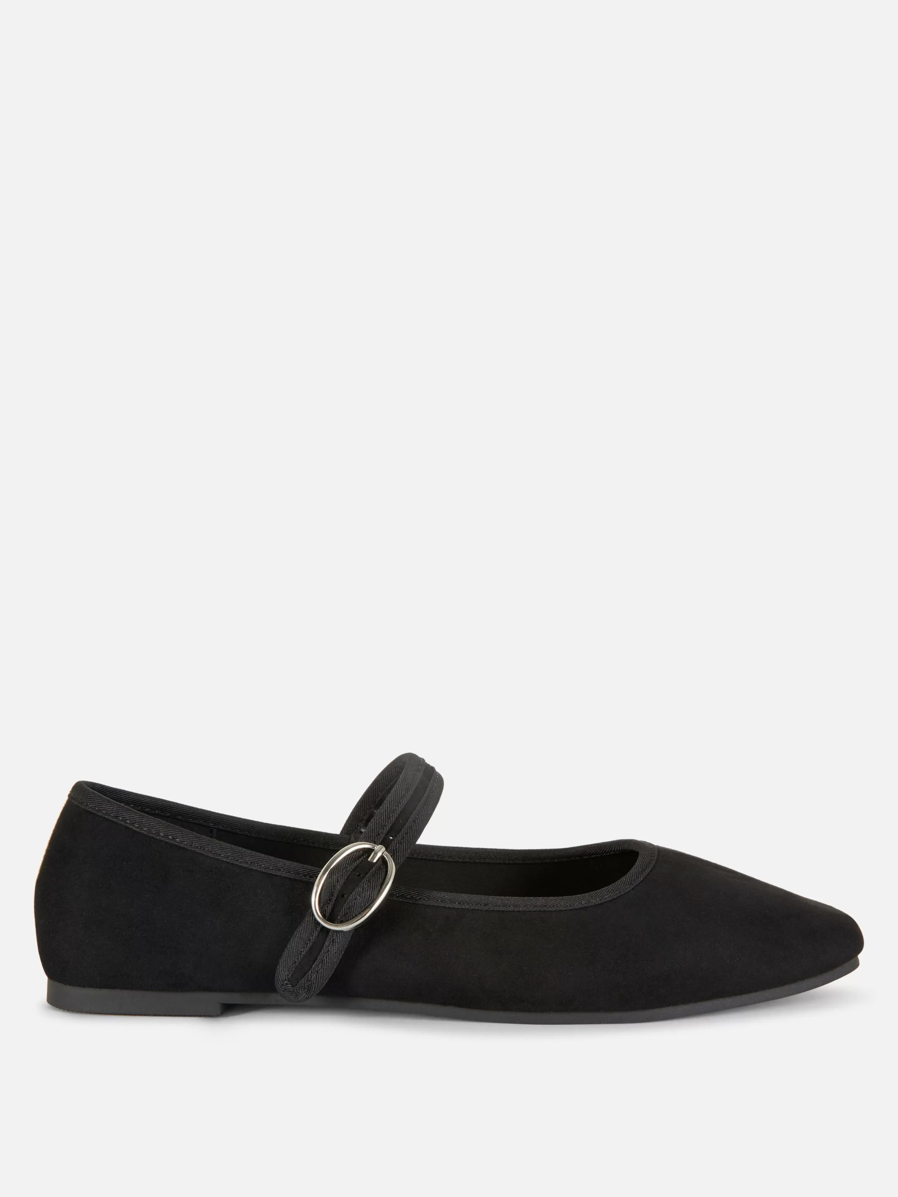 Primark Flache Schuhe | Mary Jane Ballerinas Schwarz