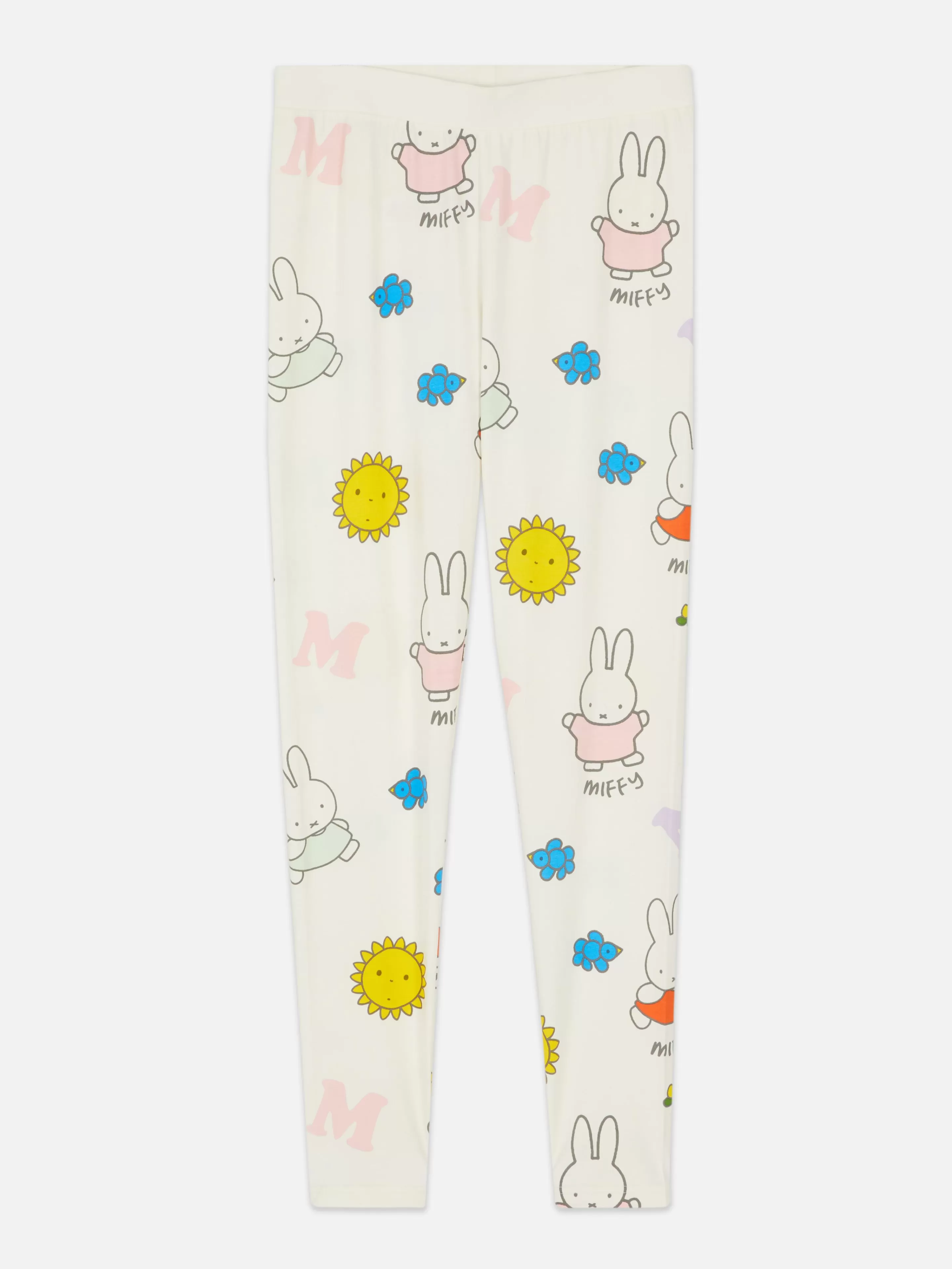 Primark Schlafanzughosen | „Miffy“ Schlafanzug-Leggings Elfenbeinfarben