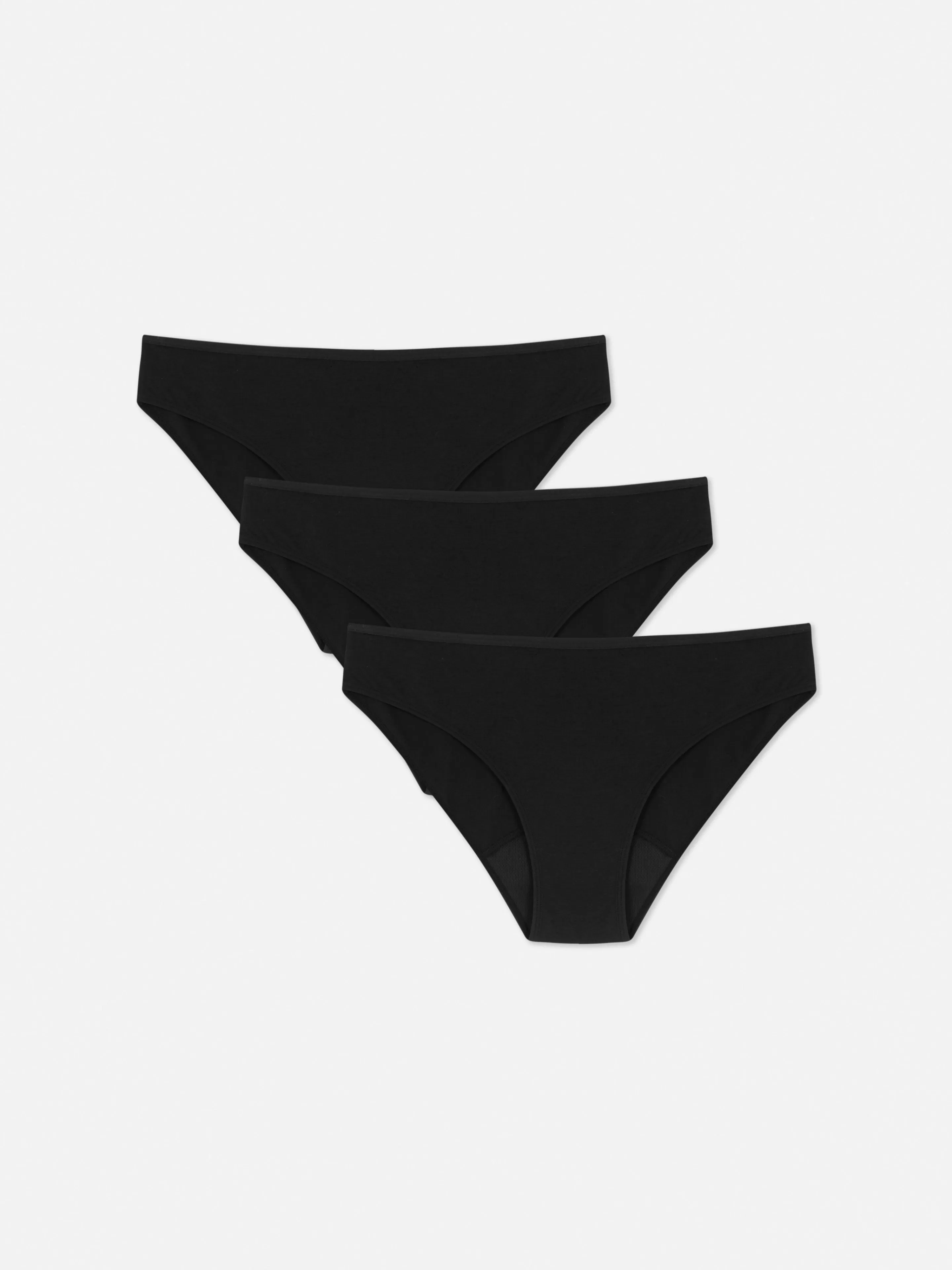 Primark Slips | Minislips, 3er-Pack Schwarz