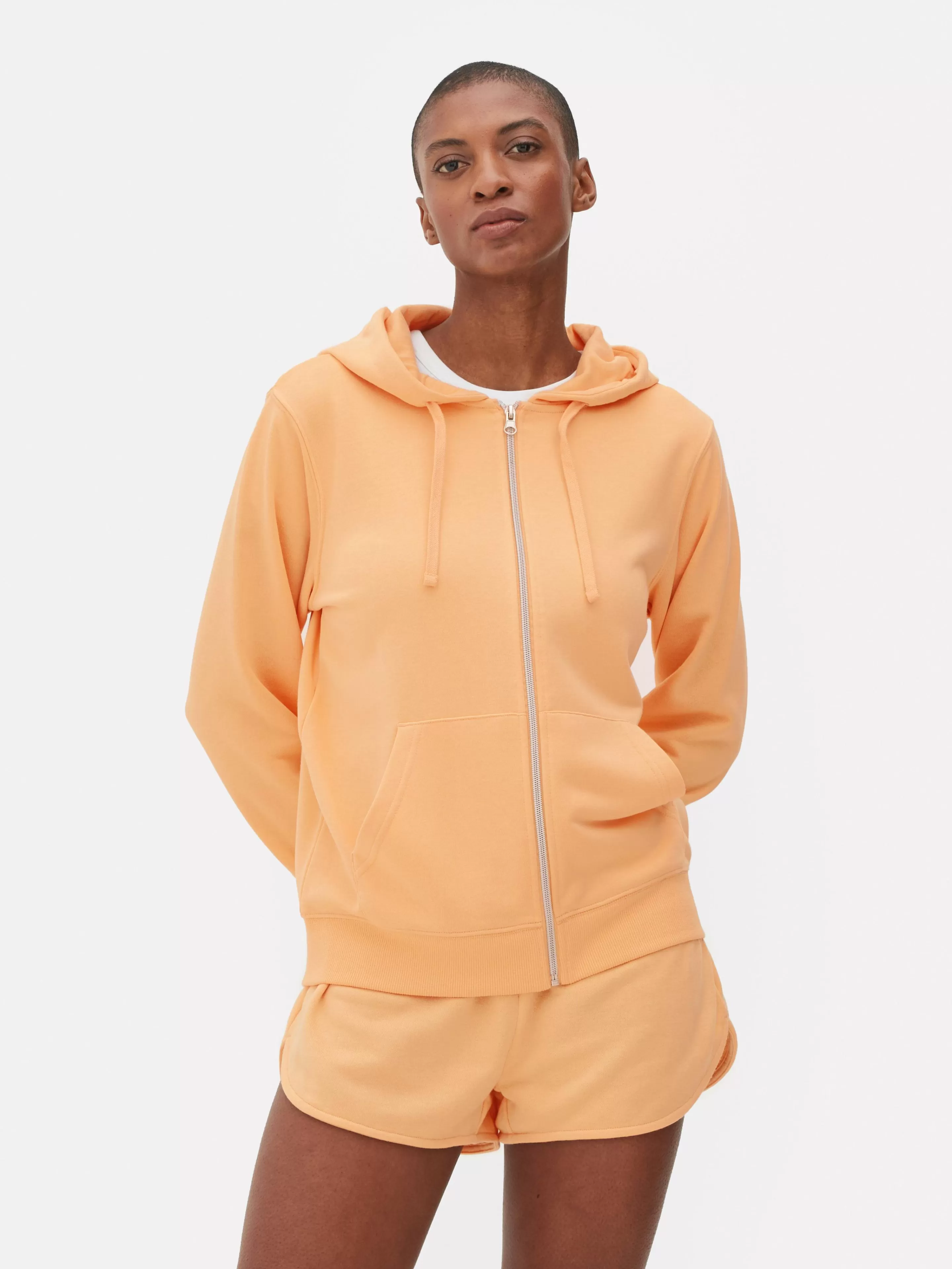 Primark Loungewear | Hoodies Und Sweatshirts | Modisches Hoodie Mit Reißverschluss Orange