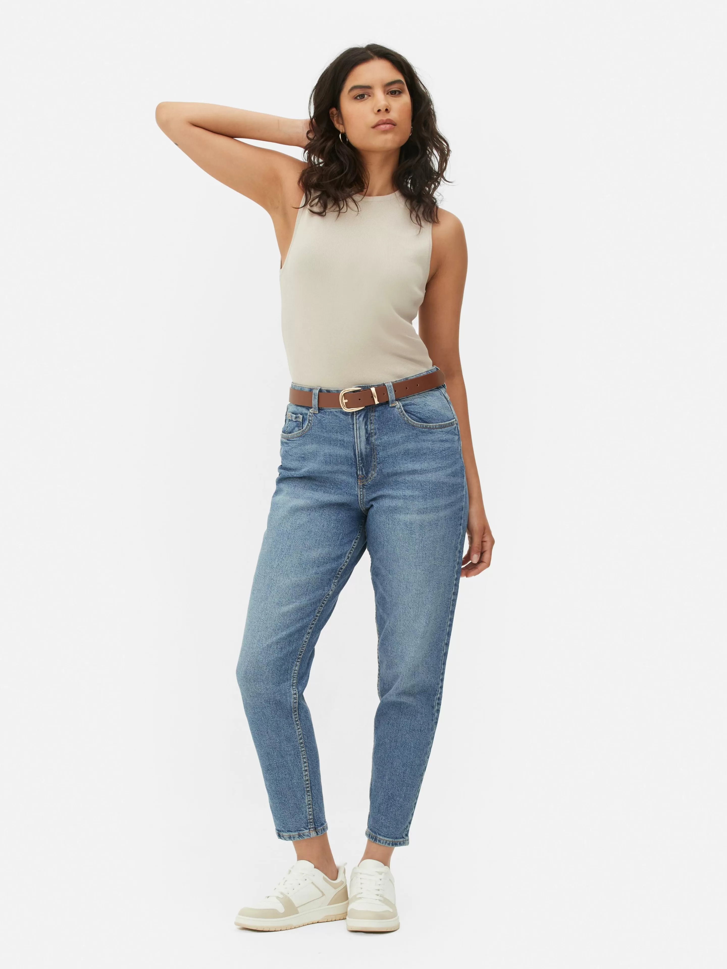 Primark Denim | Jeans | Mom-Jeans Aus Denim Mittelblau