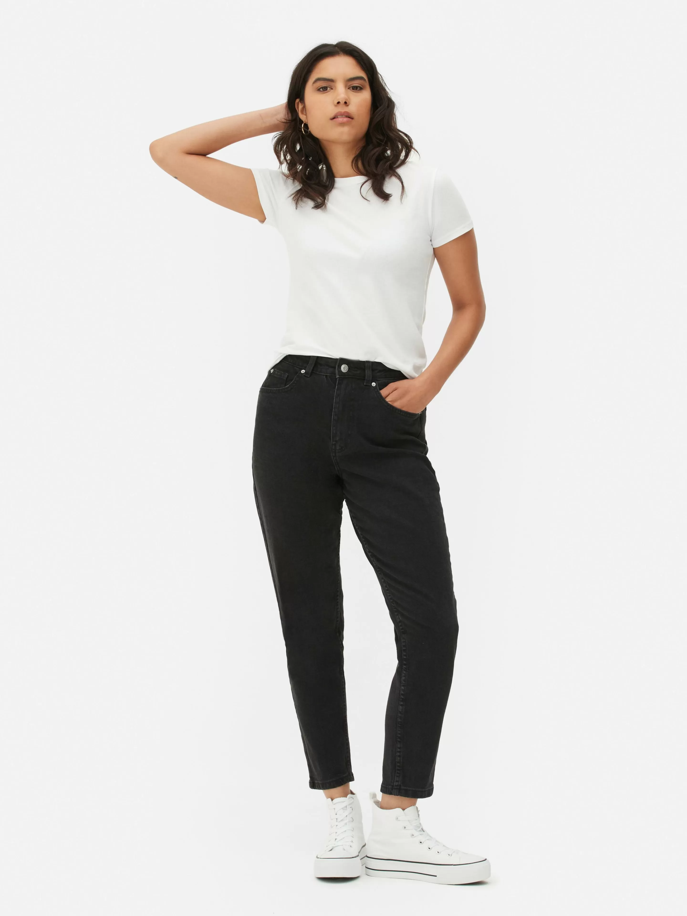 Primark Denim | Jeans | Mom-Jeans Aus Denim Schwarz